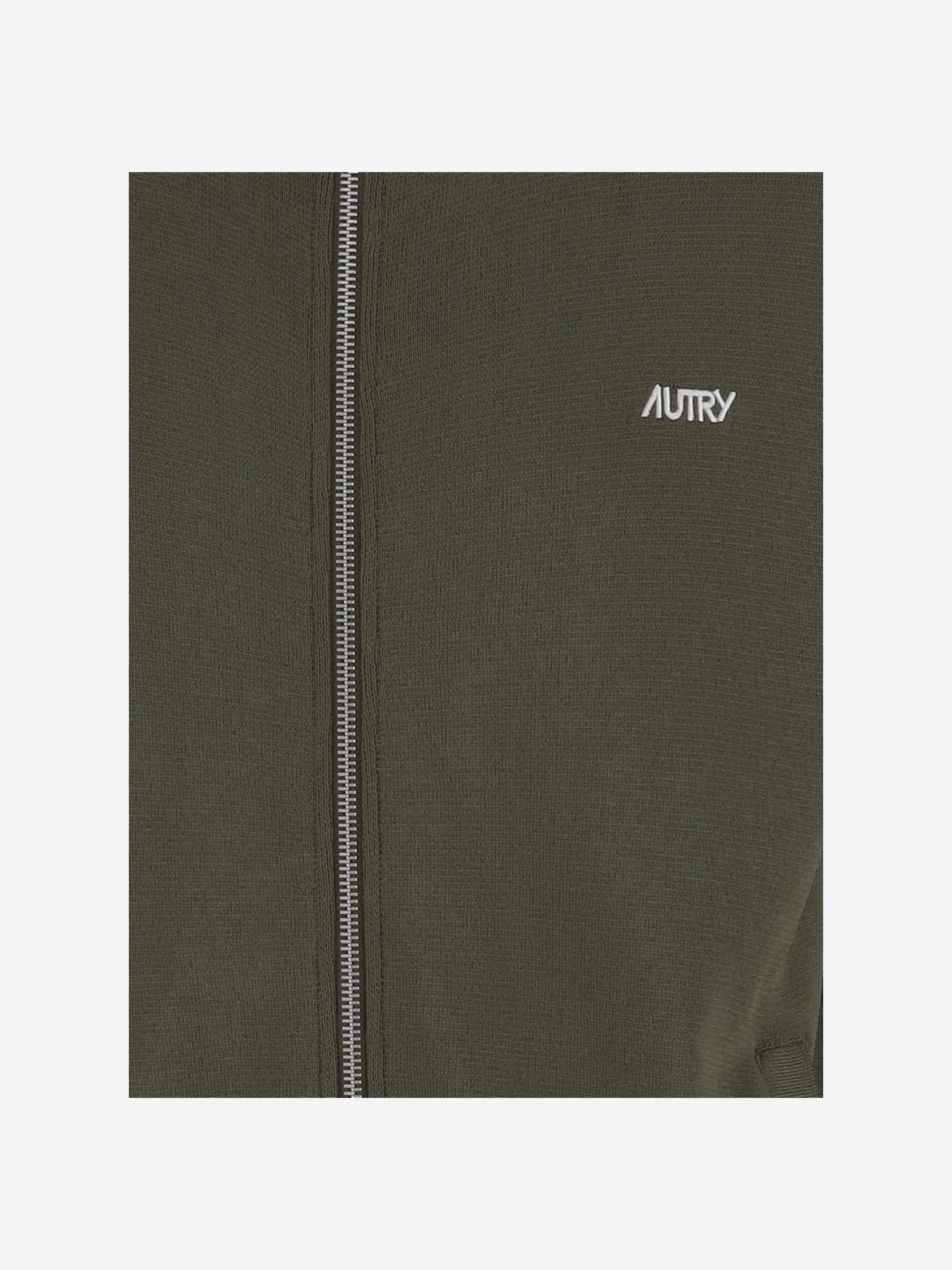 FELPA IN MISTO VISCOSA CON LOGO JAPMB5KD KNITALGAE AUTRY