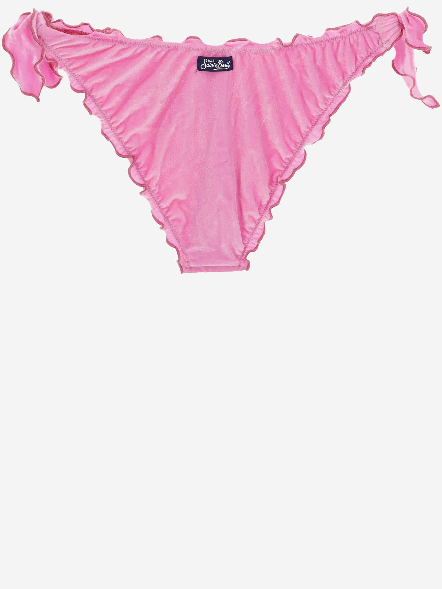 SLIP BIKINI IN NYLON STRETCH MOO0001 01024F MC2 SAINT BARTH
