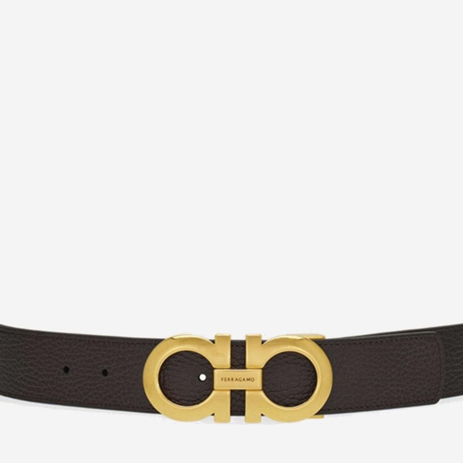 CINTURA GANCINI REVERSIBILE 23A564 745TESTADIMORO SALVATORE FERRAGAMO
