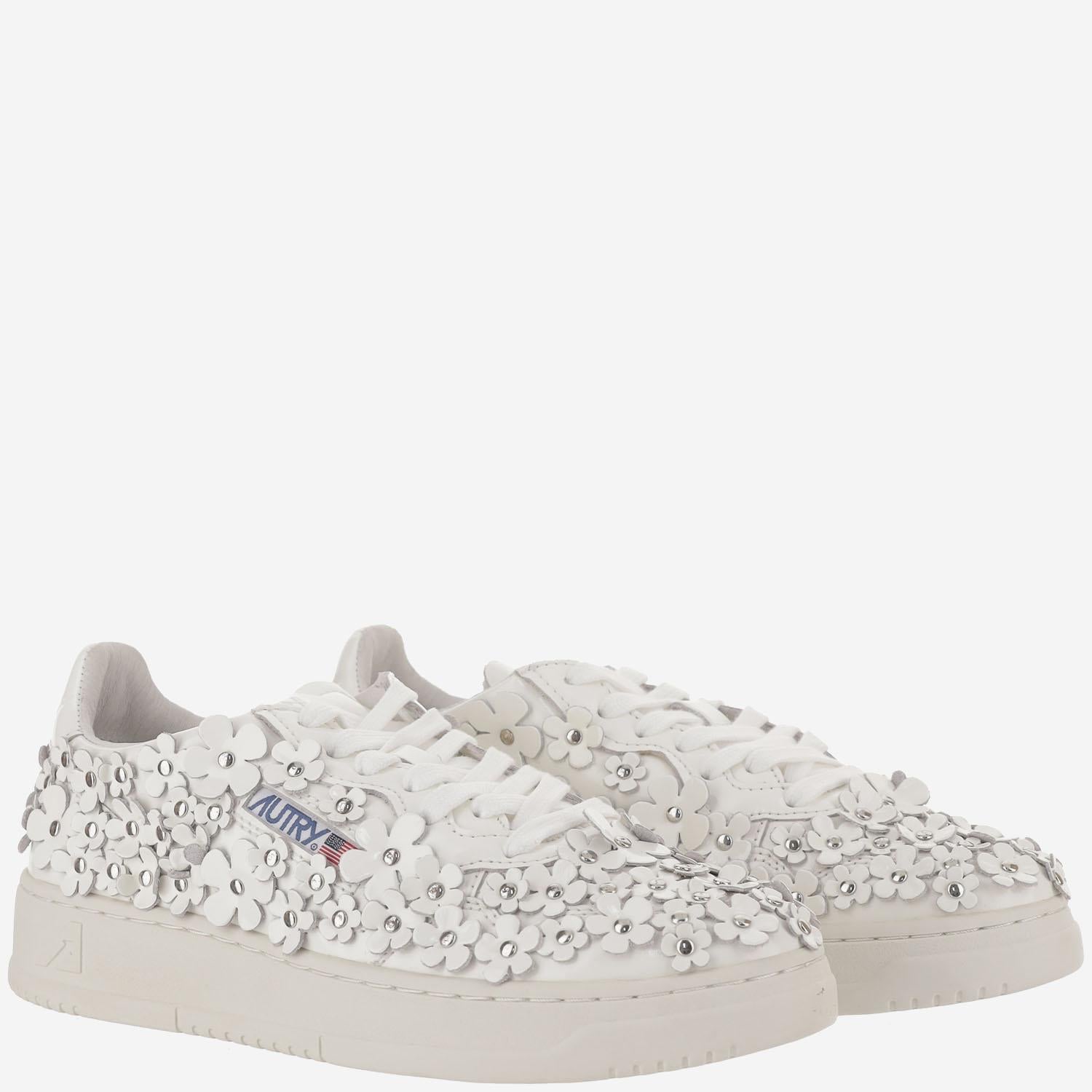 SNEAKERS LOW WOM MEDALIST AULWPW02 WHITE AUTRY