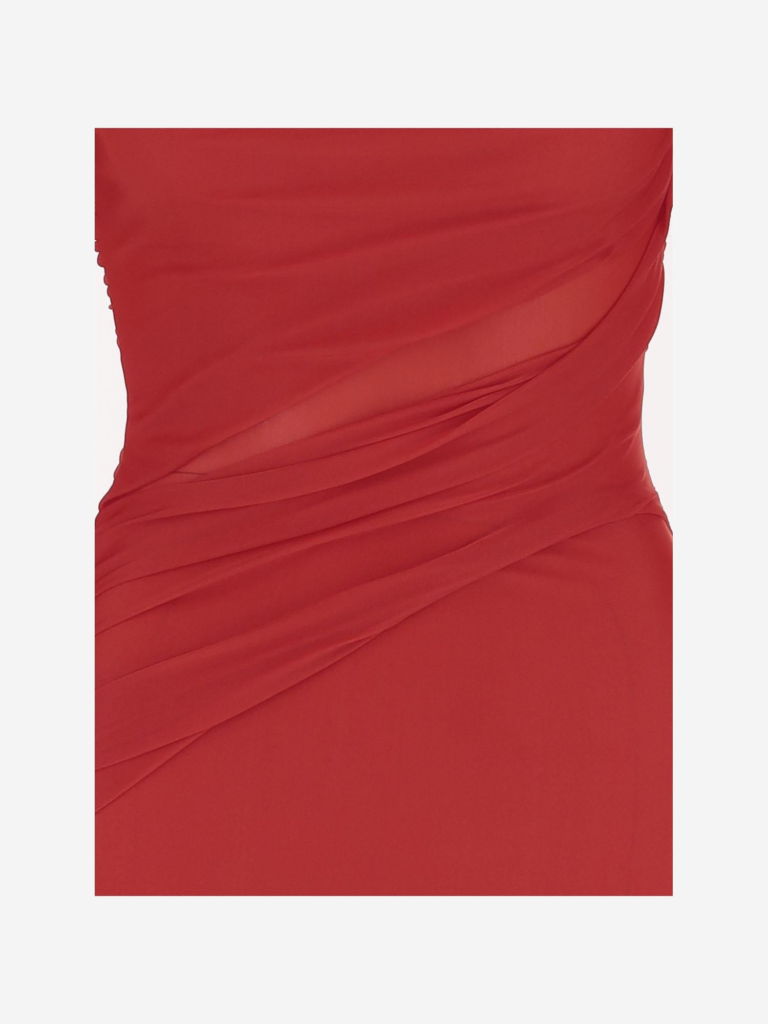 ABITO LUNGO IN JERSEY STRETCH 104838 A2H1R48 PINKO