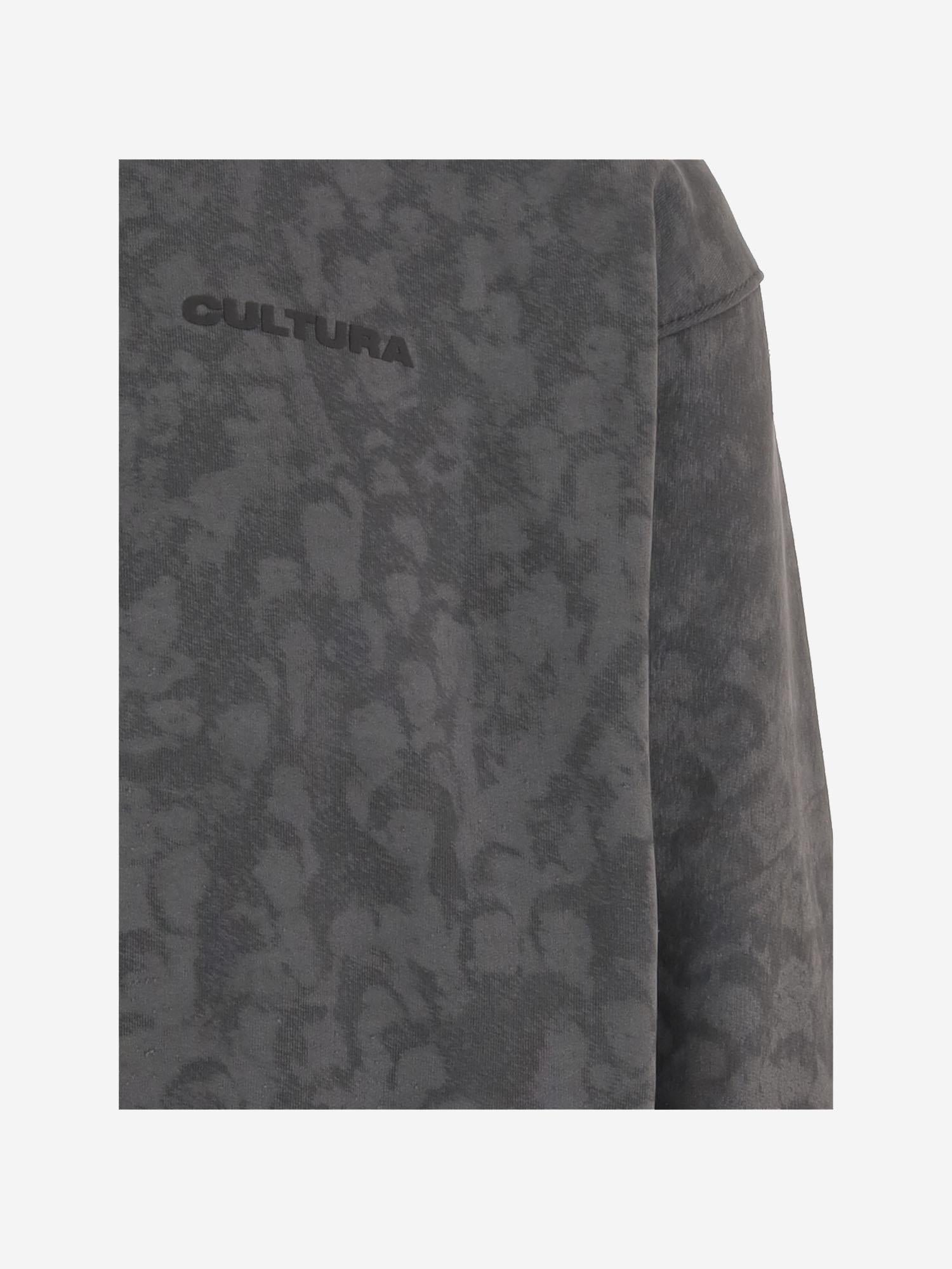 FELPA IN COTONE CON LOGO J005 CULTURA