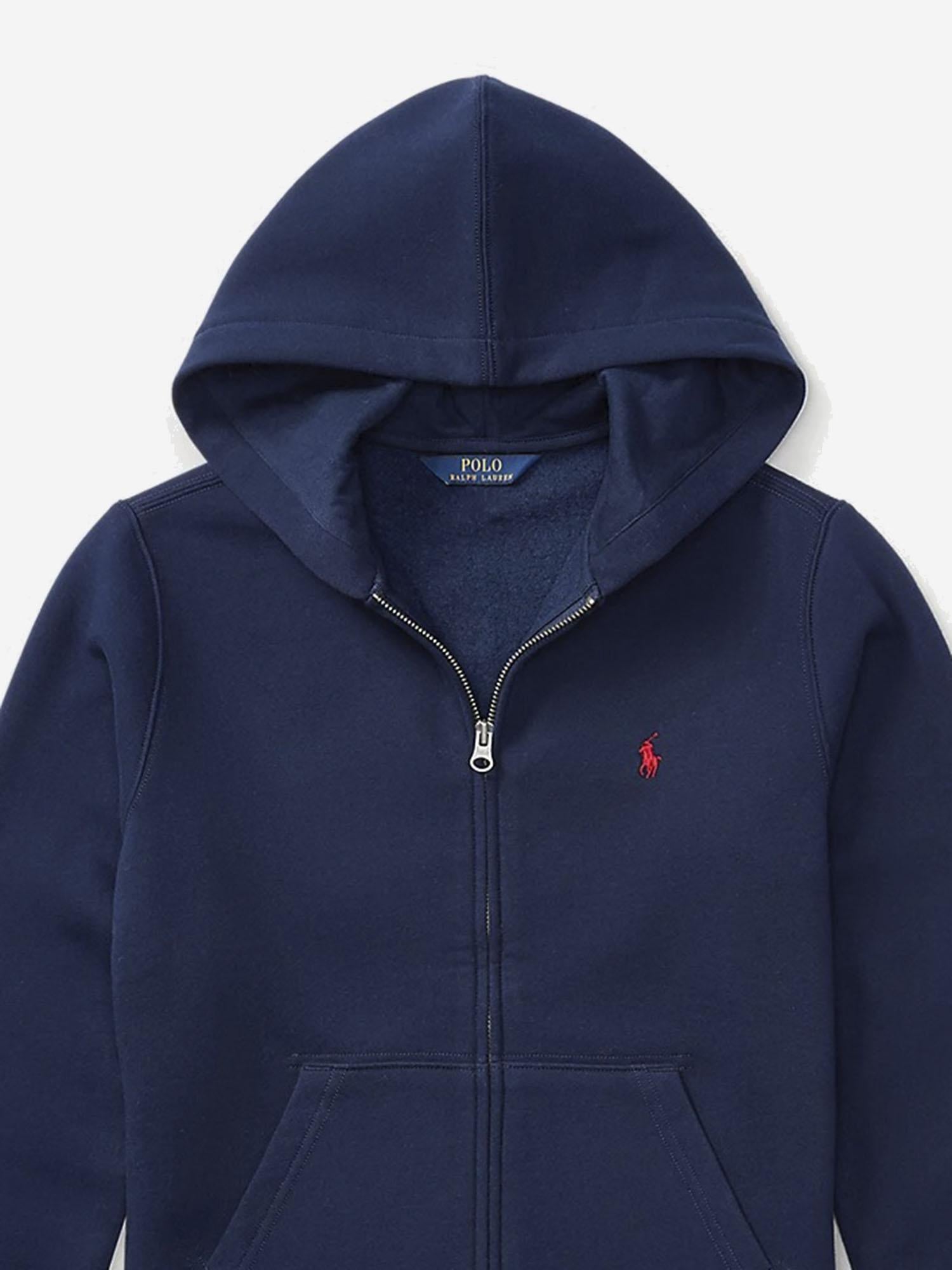 FELPA IN MISTO COTONE CON CAPPUCCIO 323547626 001 POLO RALPH LAUREN KIDS