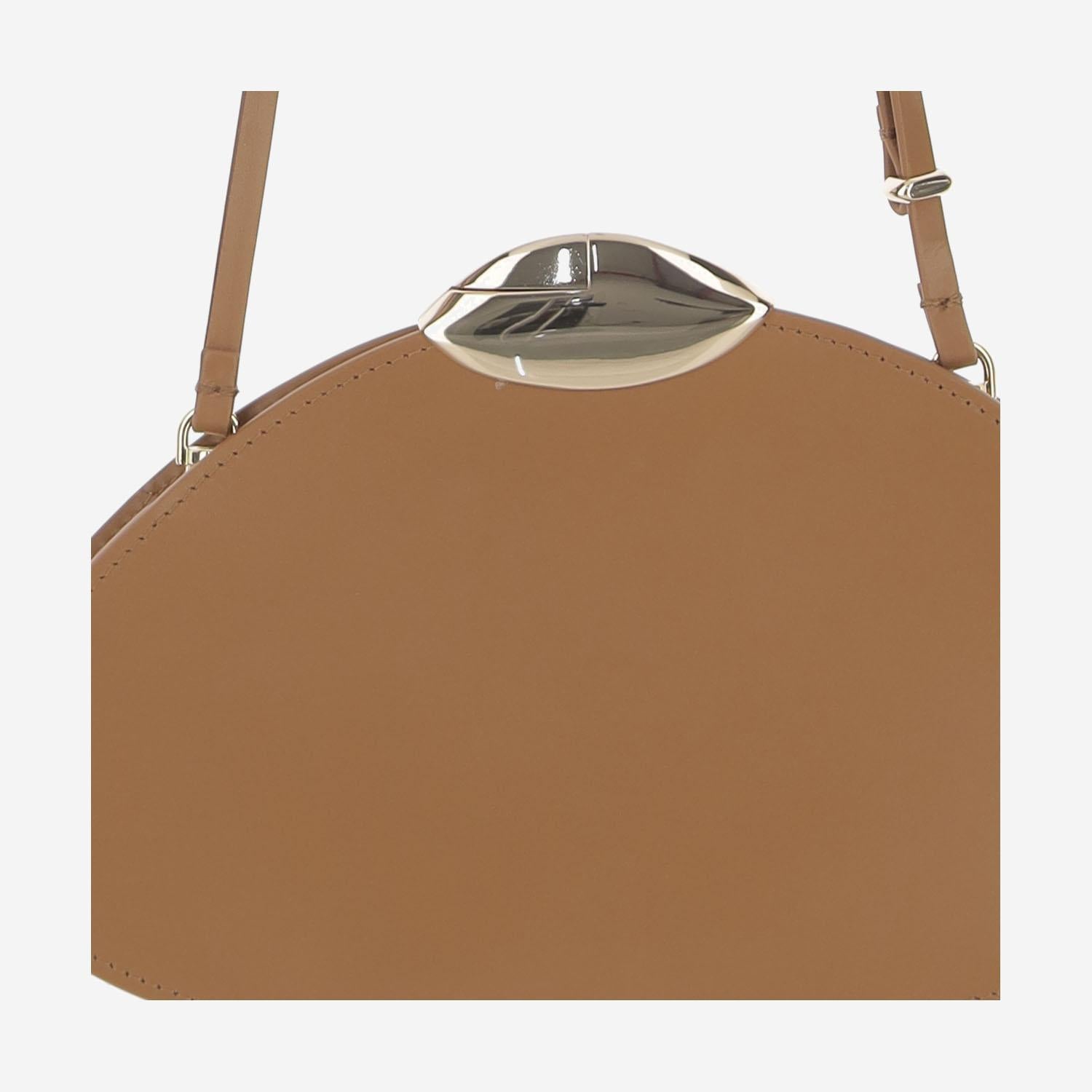 BORSA BELLE DE JOUR IN PELLE BELLEDEJOUR CARAMEL BENEDETTA BRUZZICHES