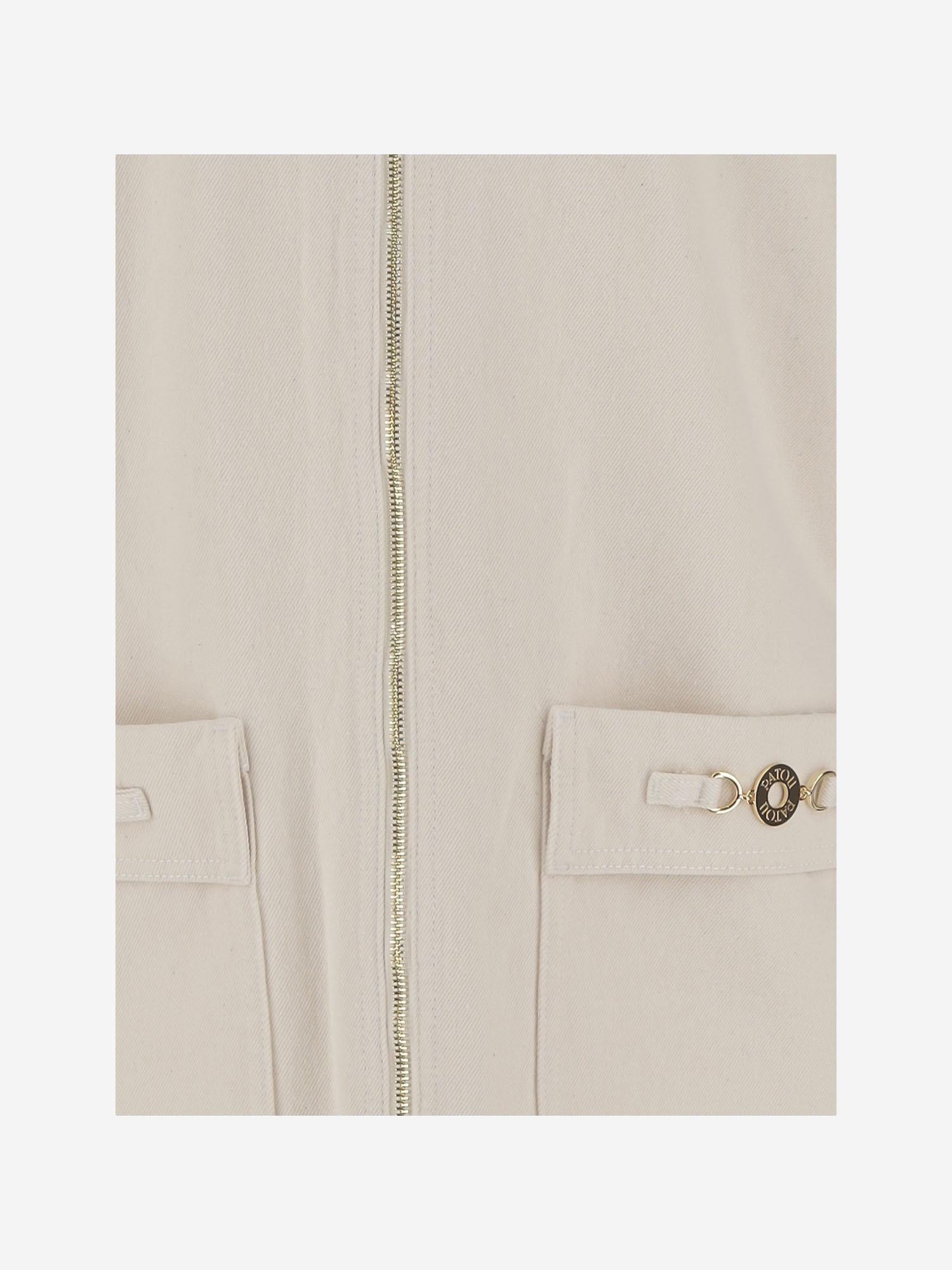 Mini abito in denim di cotone DR1700178 008N PATOU