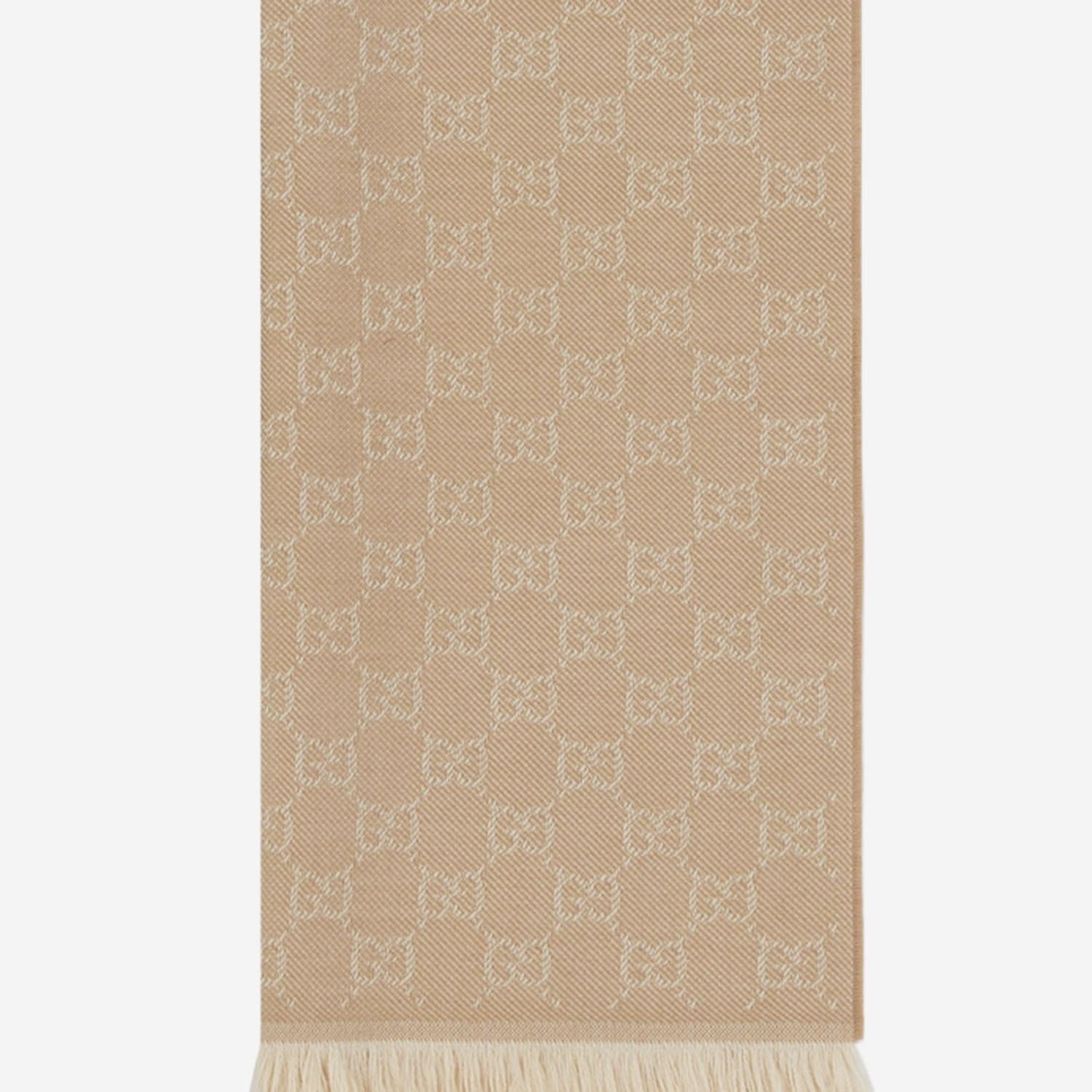 SCIARPA IN LANA CON MOTIVO GG 848507 3G2009878 GUCCI