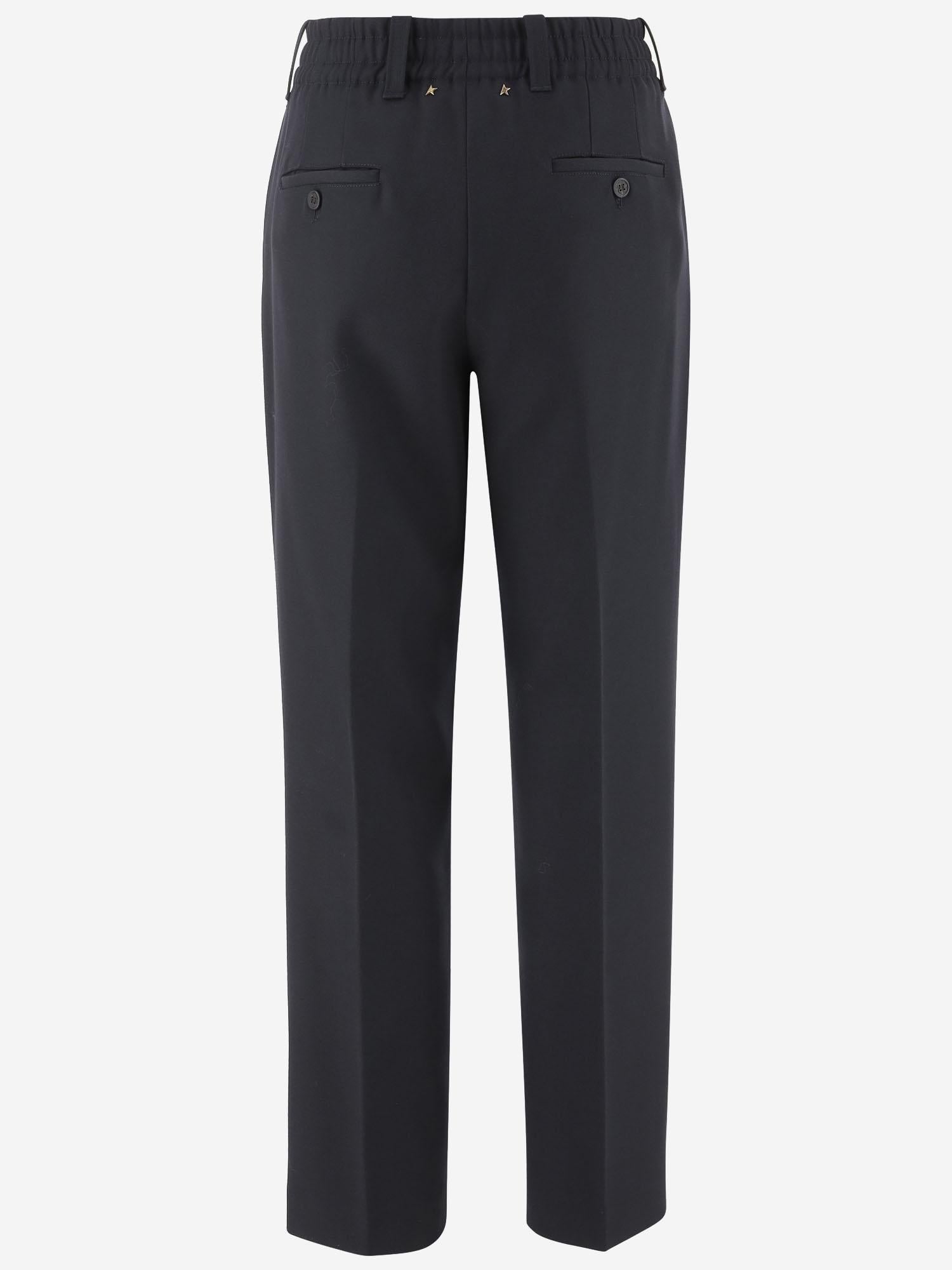 PANTALONI ISIDE IN MISTO LANA GWP01504 P00096150486 GOLDEN GOOSE