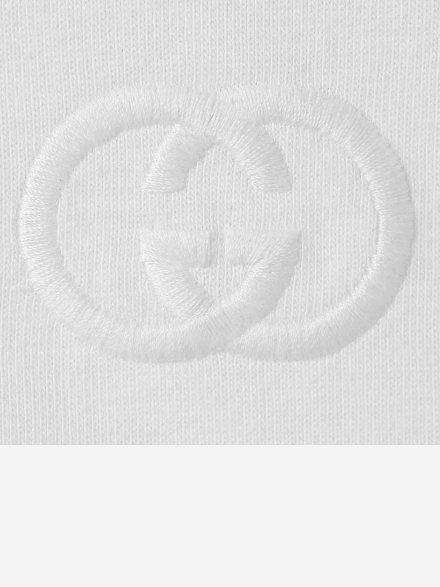T-SHIRT IN COTONE CON LOGO 796395 XJHKE9692 GUCCI