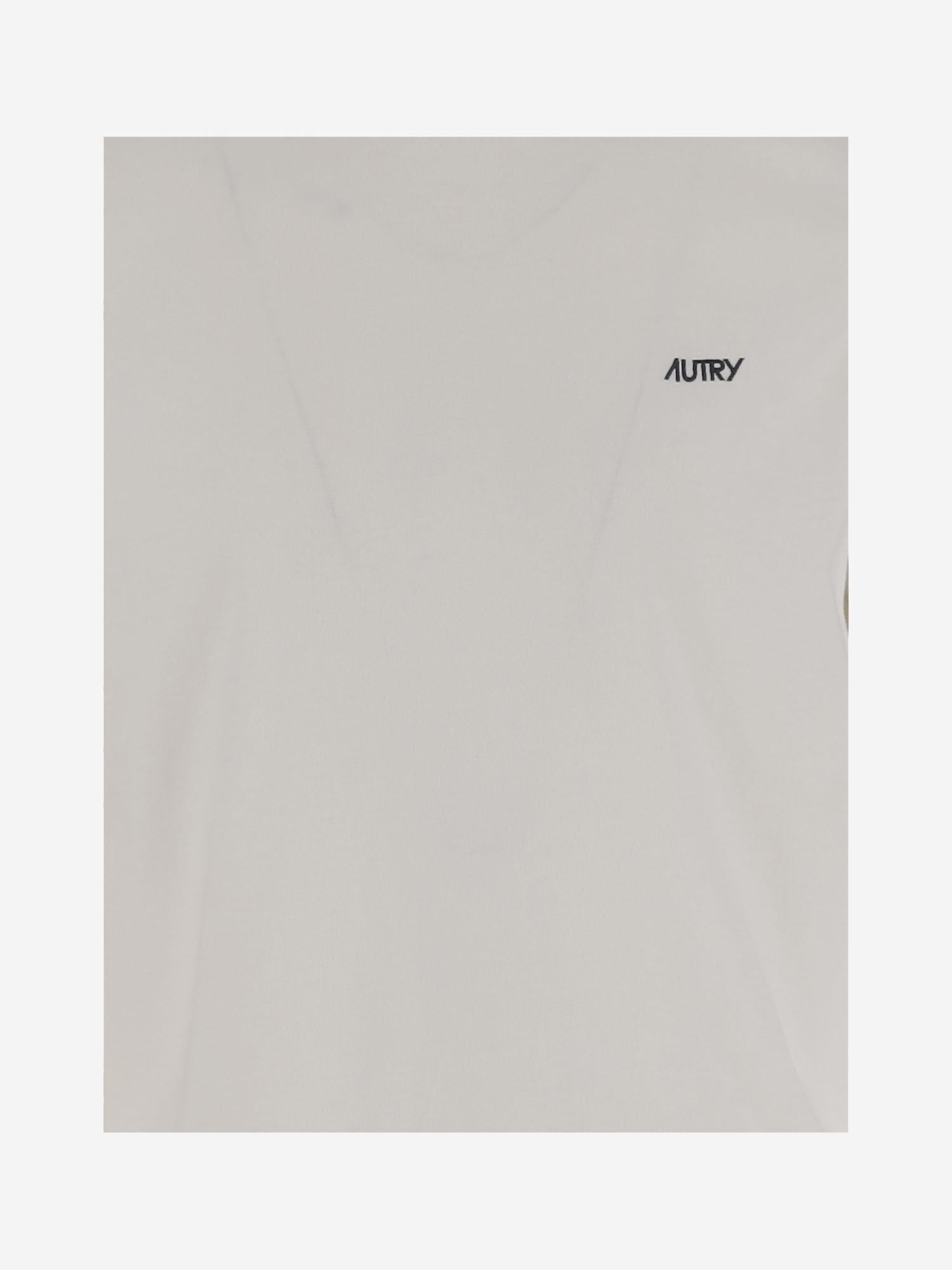 T-SHIRT IN COTONE CON LOGO TSPMA7CW WHITE AUTRY