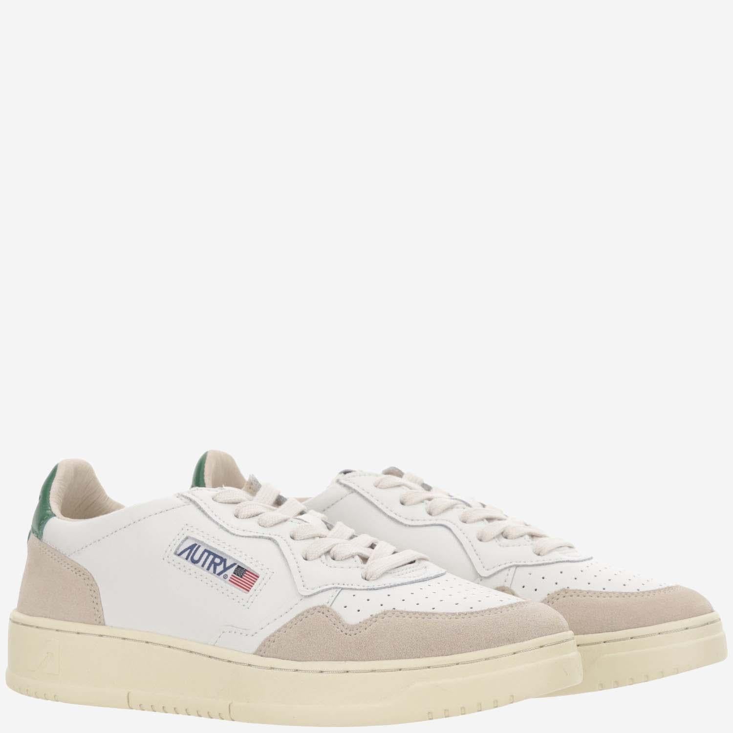 SNEAKERS LOW MEDALIST IN PELLE AULMLS23 WHTAMAZ AUTRY