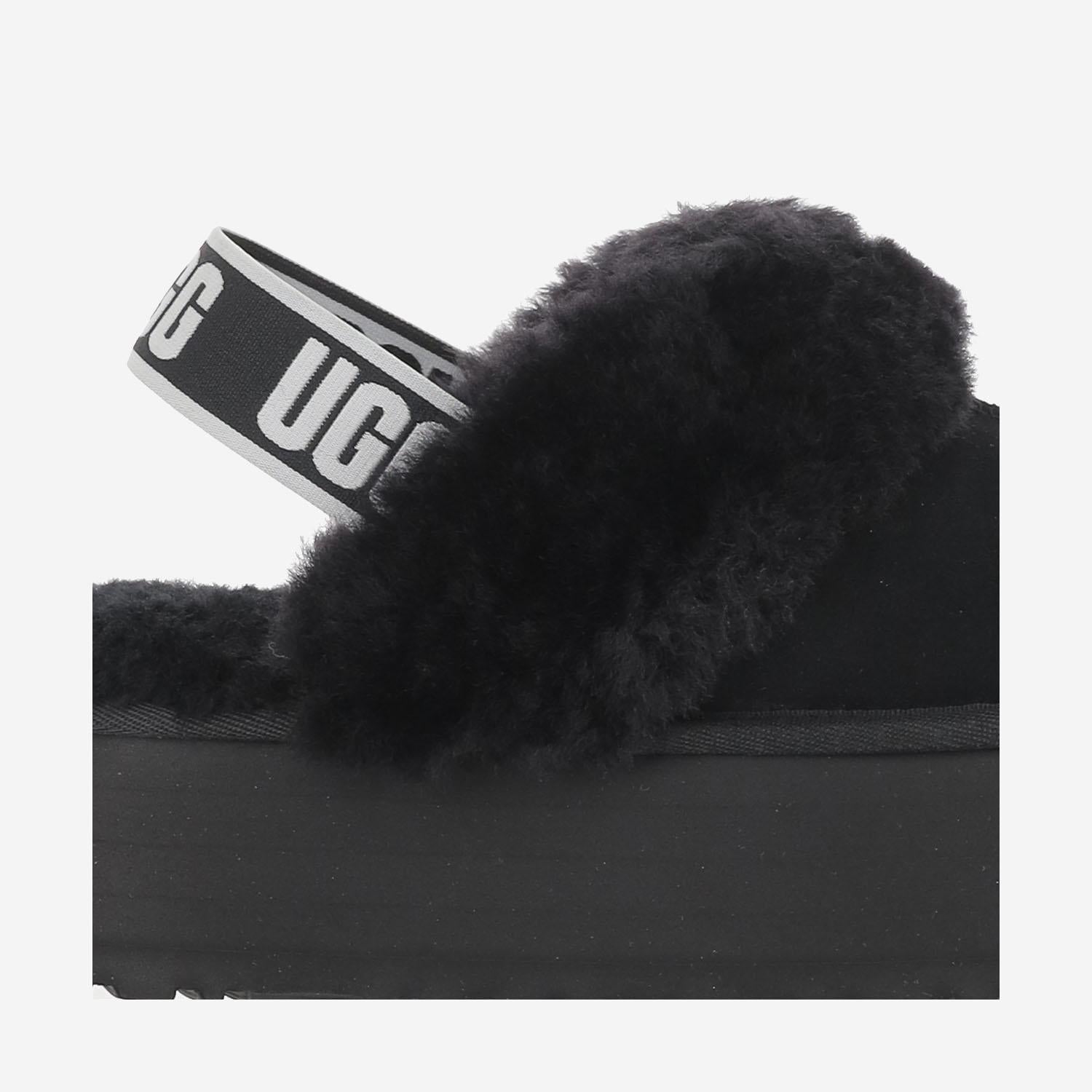 MULES IN PELLE SCAMOSCIATA 1113474 BLK UGG