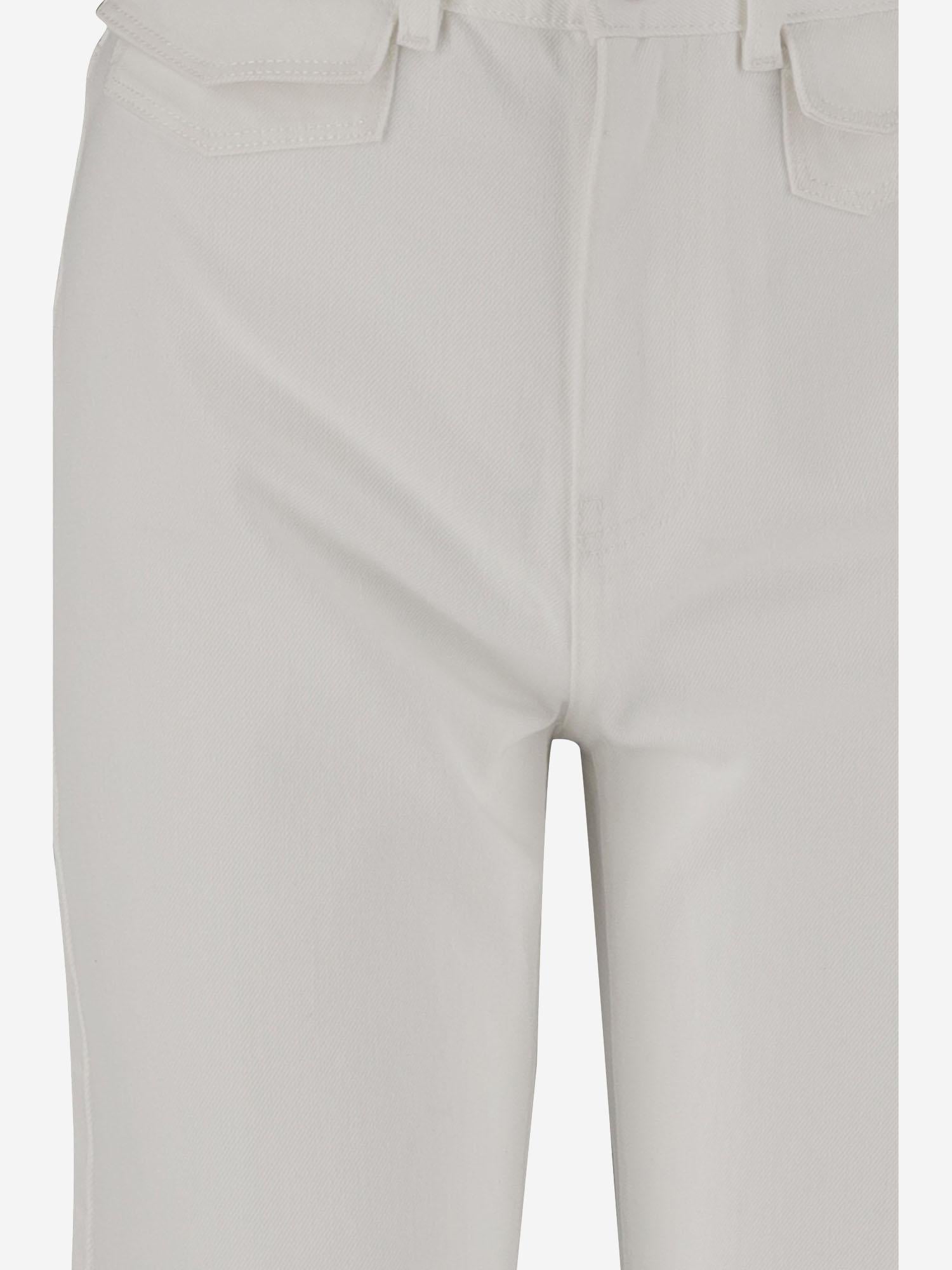 JEANS FLARE A VITA ALTA IN COTONE CH25UDP03150 101 CHLOE