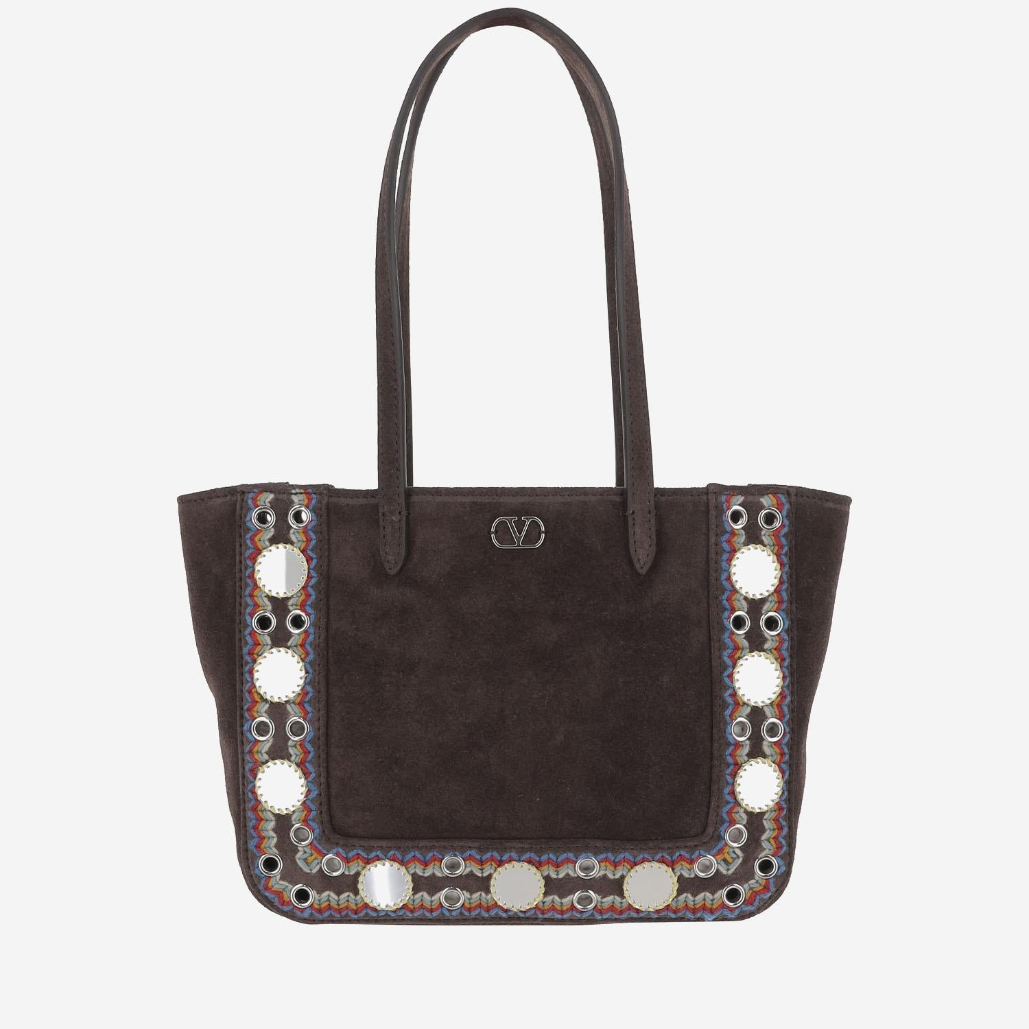 BORSA SHOPPING NELLCÔTE IN PELLE 7W2B0R89 KJKRCB VALENTINO GARAVANI