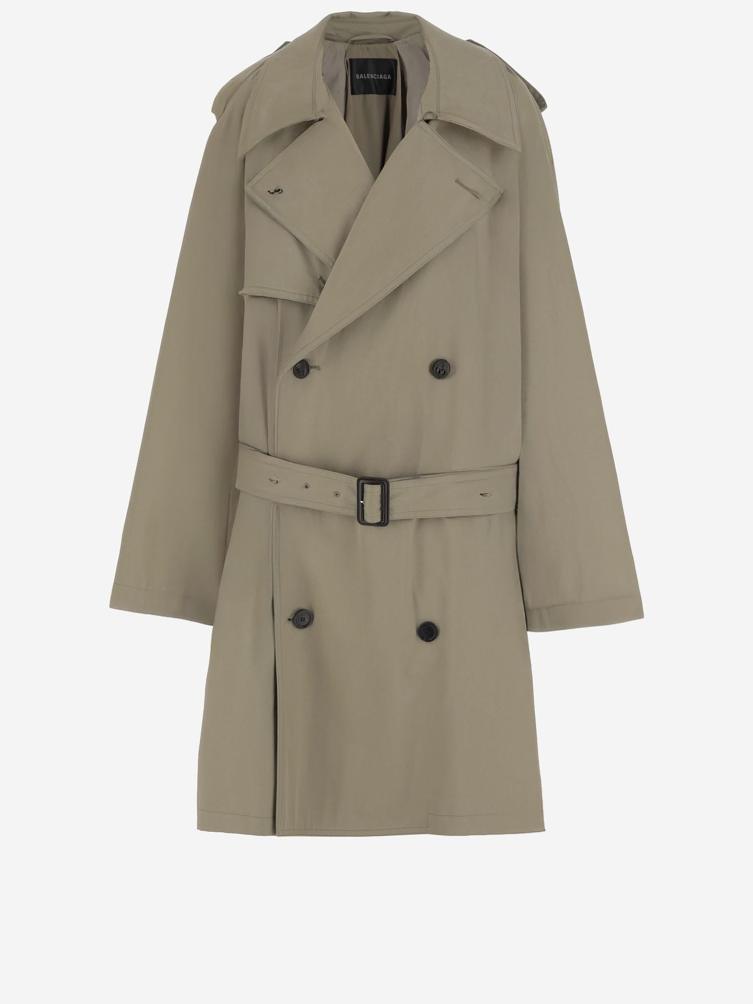 CAPPOTTO DOPPIOPETTO IN COTONE 839117 TSP139772 BALENCIAGA