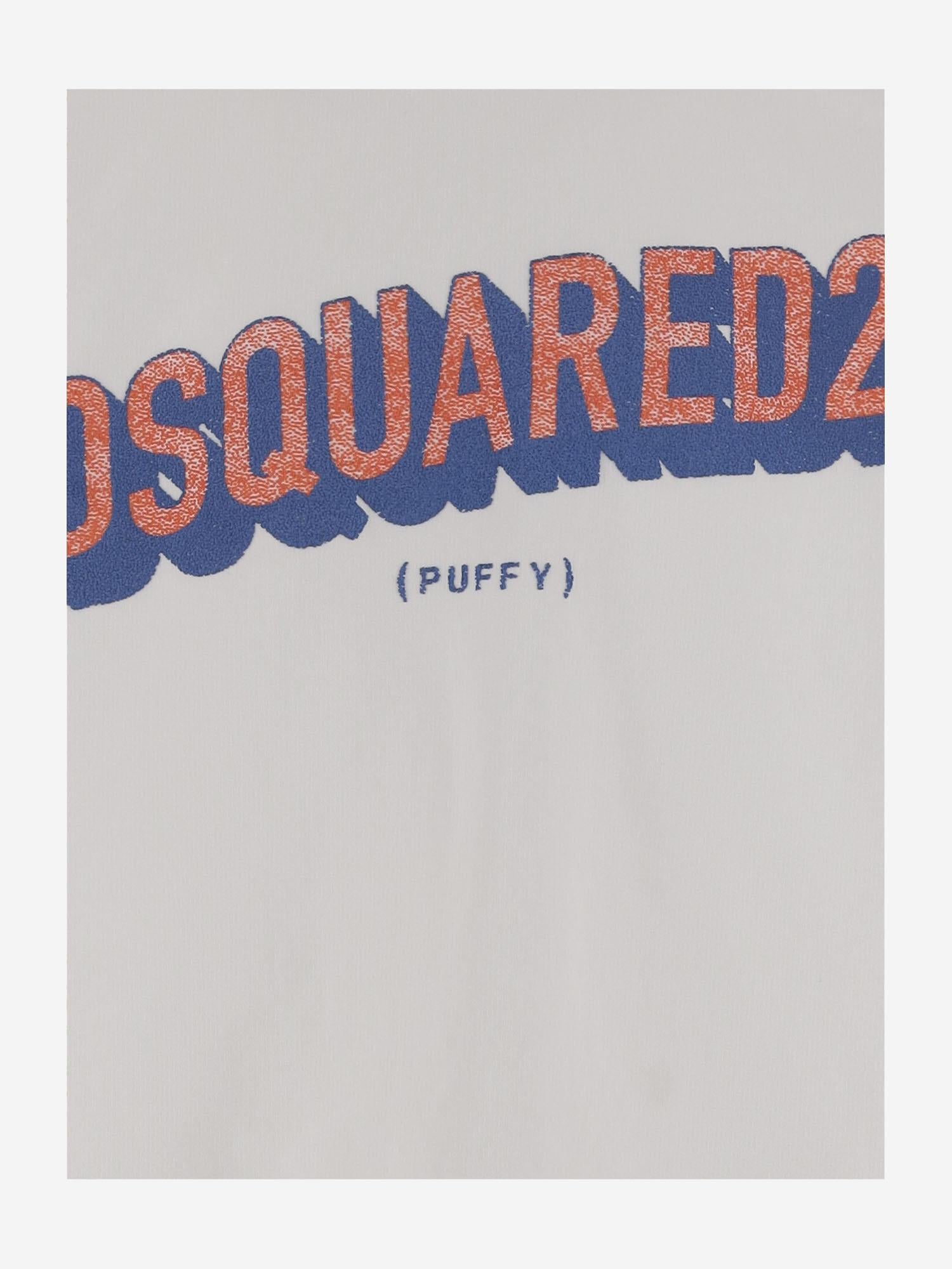 FELPA IN COTONE CON LOGO S74GU0895 S25516100 DSQUARED2