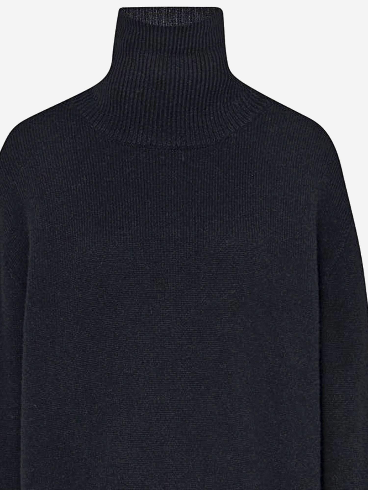 MAGLIONE STEPNY IN LANA E CASHMERE 5583Y184 BLK THE ROW