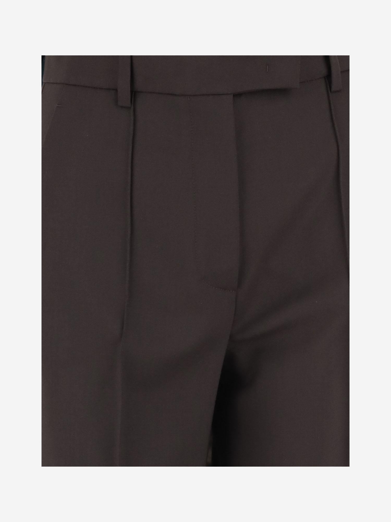 PANTALONI IN LANA E LYOCELL OTTAVIA 33911 QL2