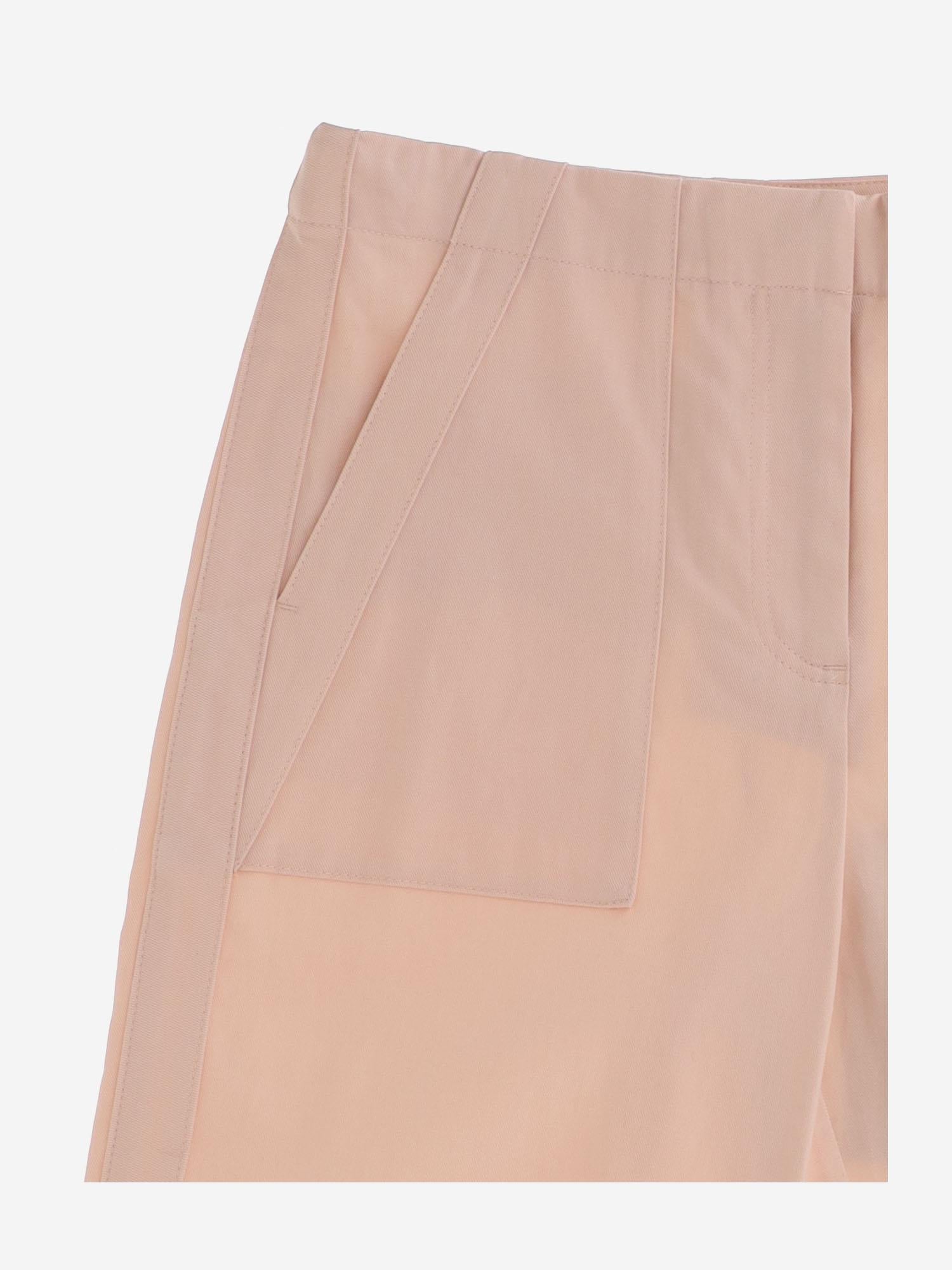 PANTALONI IN MISTO COTONE 8100143 PLUSH BURBERRY KIDS
