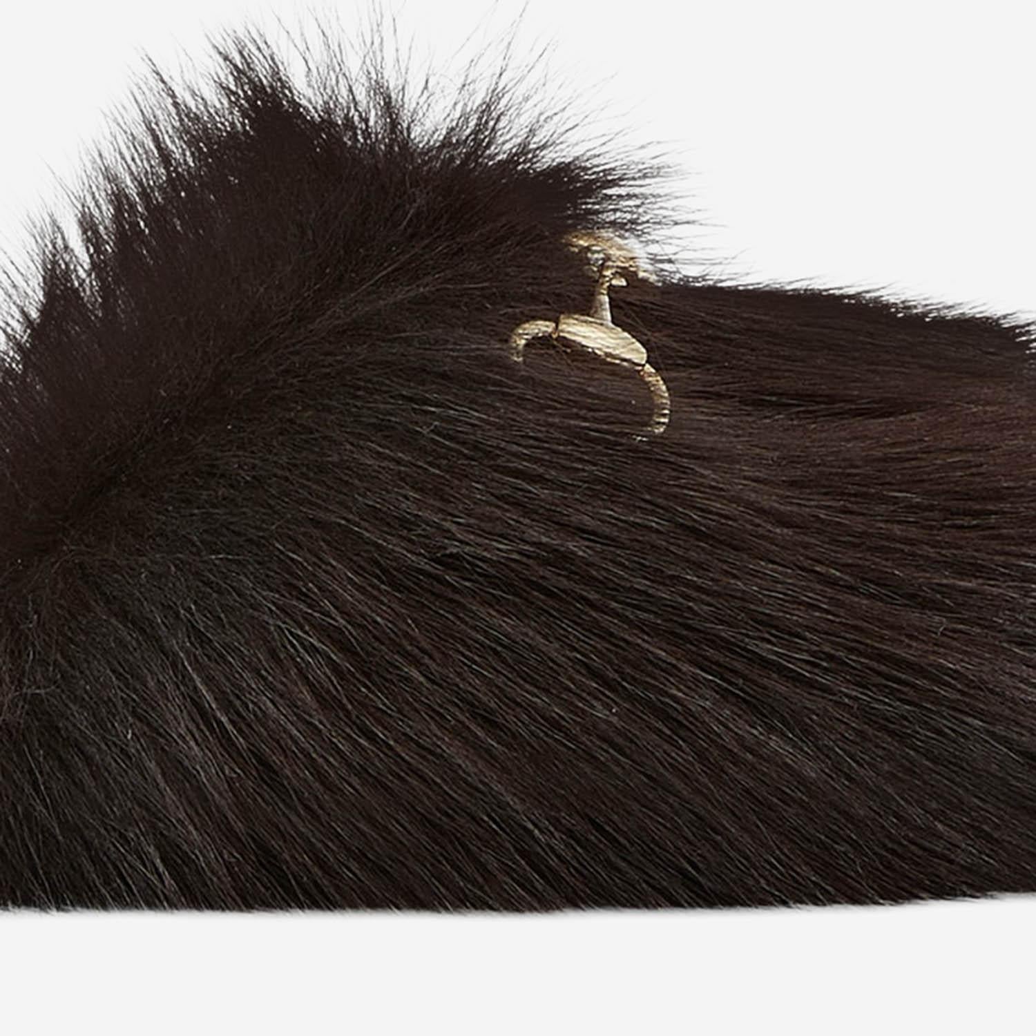 SABOT CON MORSETTO IN SHEARLING 850378 AAFPY2047 GUCCI