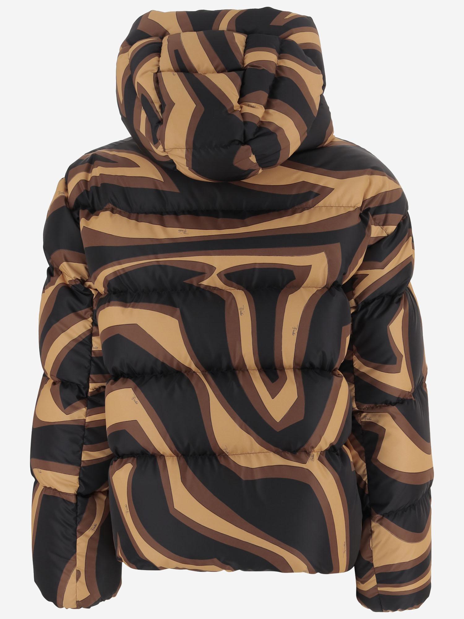 PIUMINO IMBOTTITO CON STAMPA ASTRATTA 5UYC03 5U797049 EMILIO PUCCI