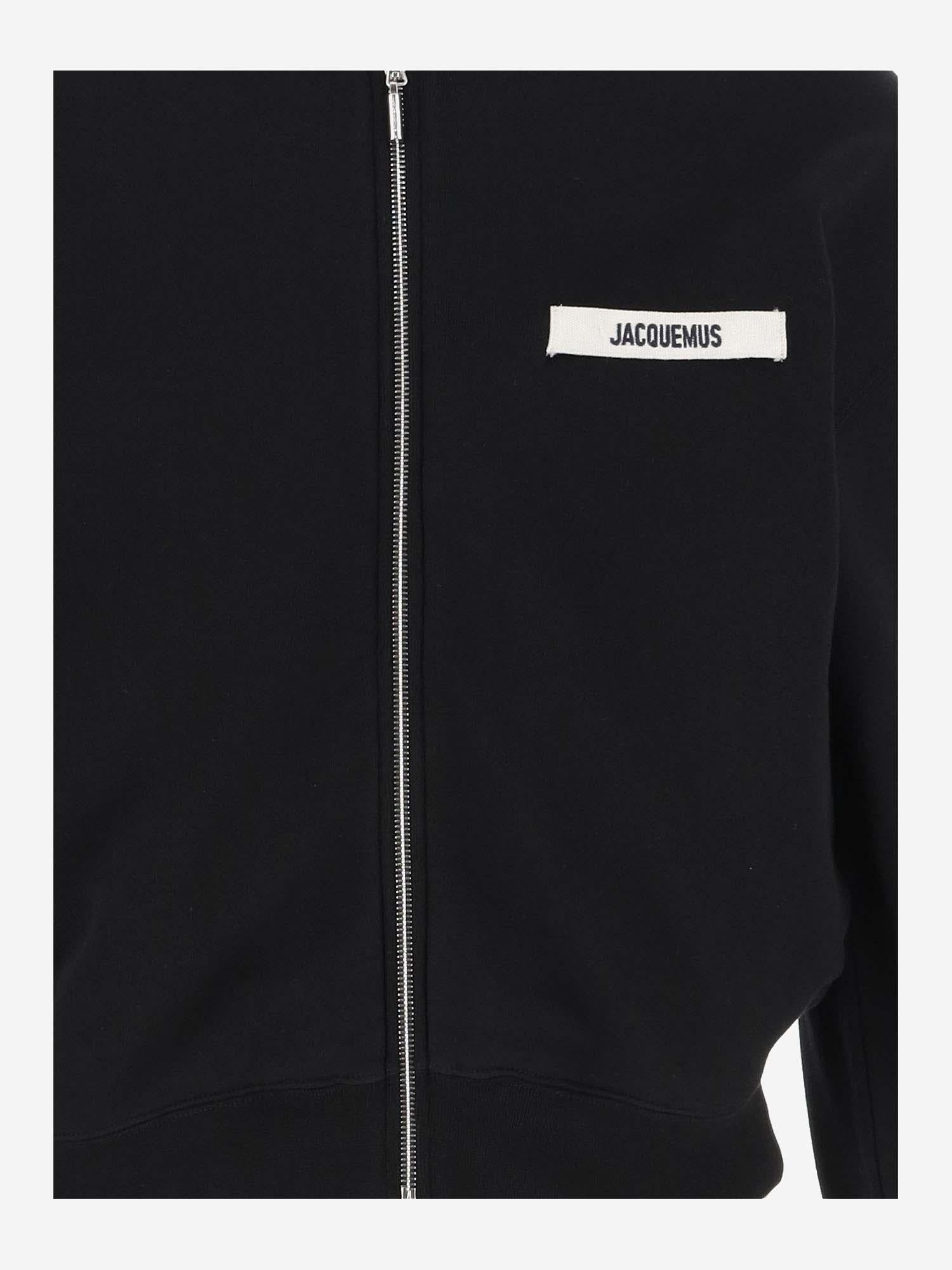 LE HOODIE GROS GRAIN ZIPPÉ HOM00257AJ00126 990 JACQUEMUS