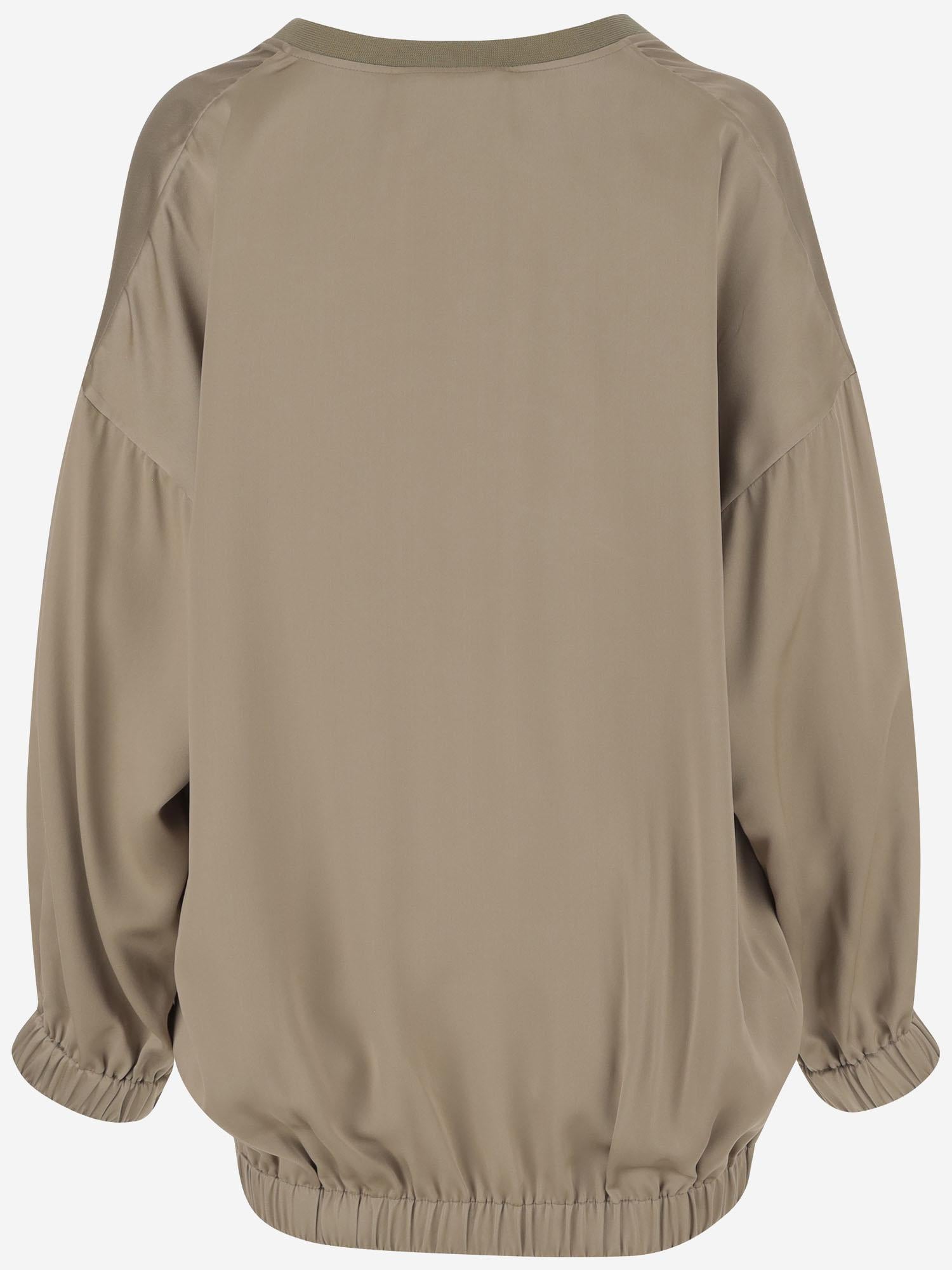 CARDIGAN IN SETA E VISCOSA S25704 0790 SASUPHI