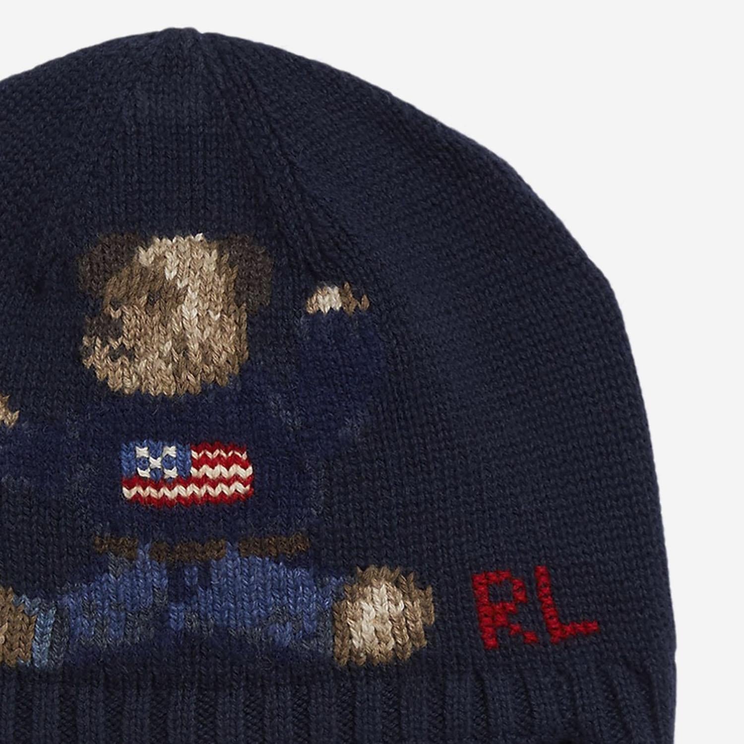 BERRETTO CON PARAORECCHIE IN LANA 320980661 001 POLO RALPH LAUREN KIDS