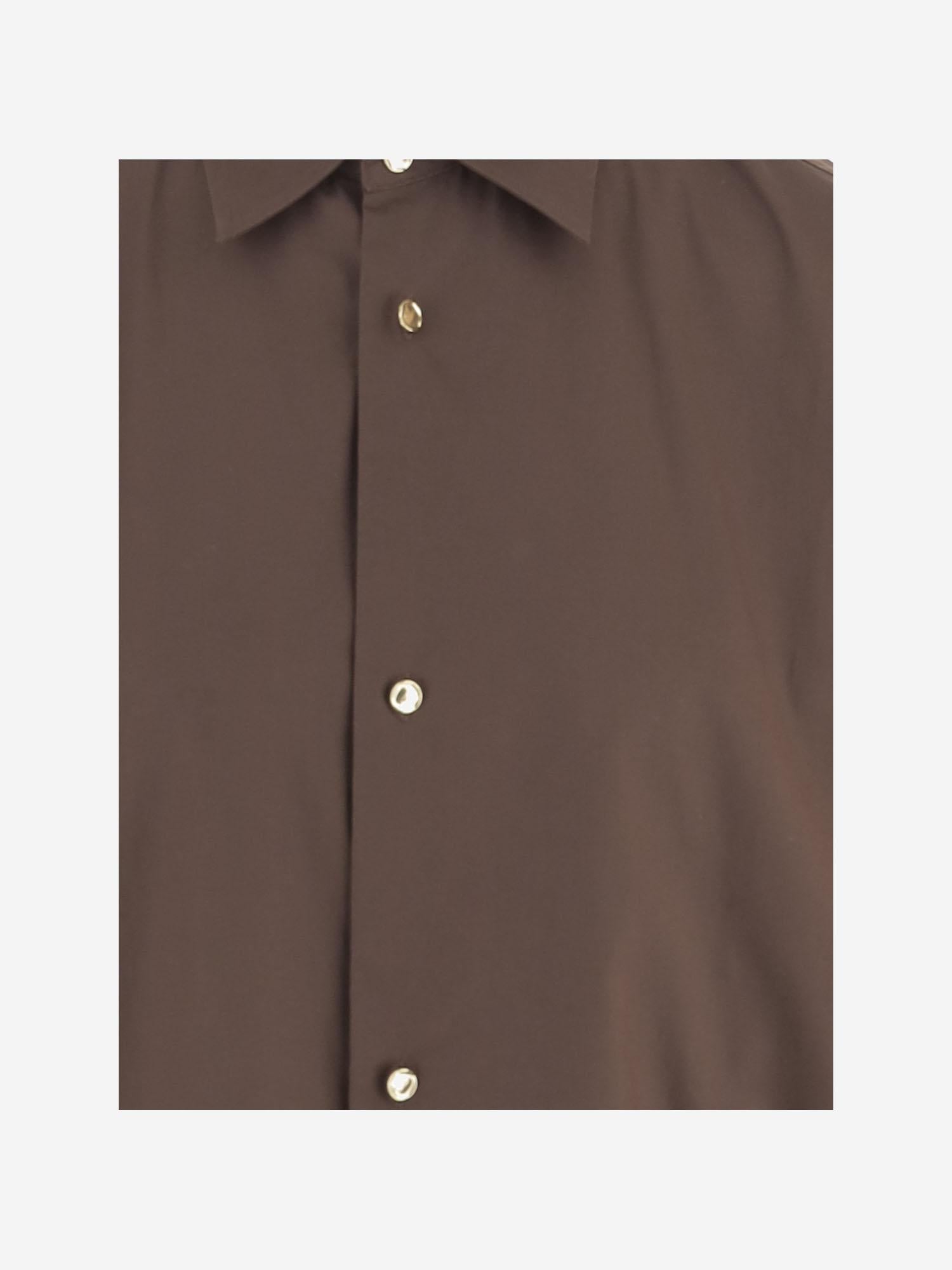 CAMICIA OVERSIZE IN MISTO COTONE STRETCH WSH21 FAC1210080 DARKPARK
