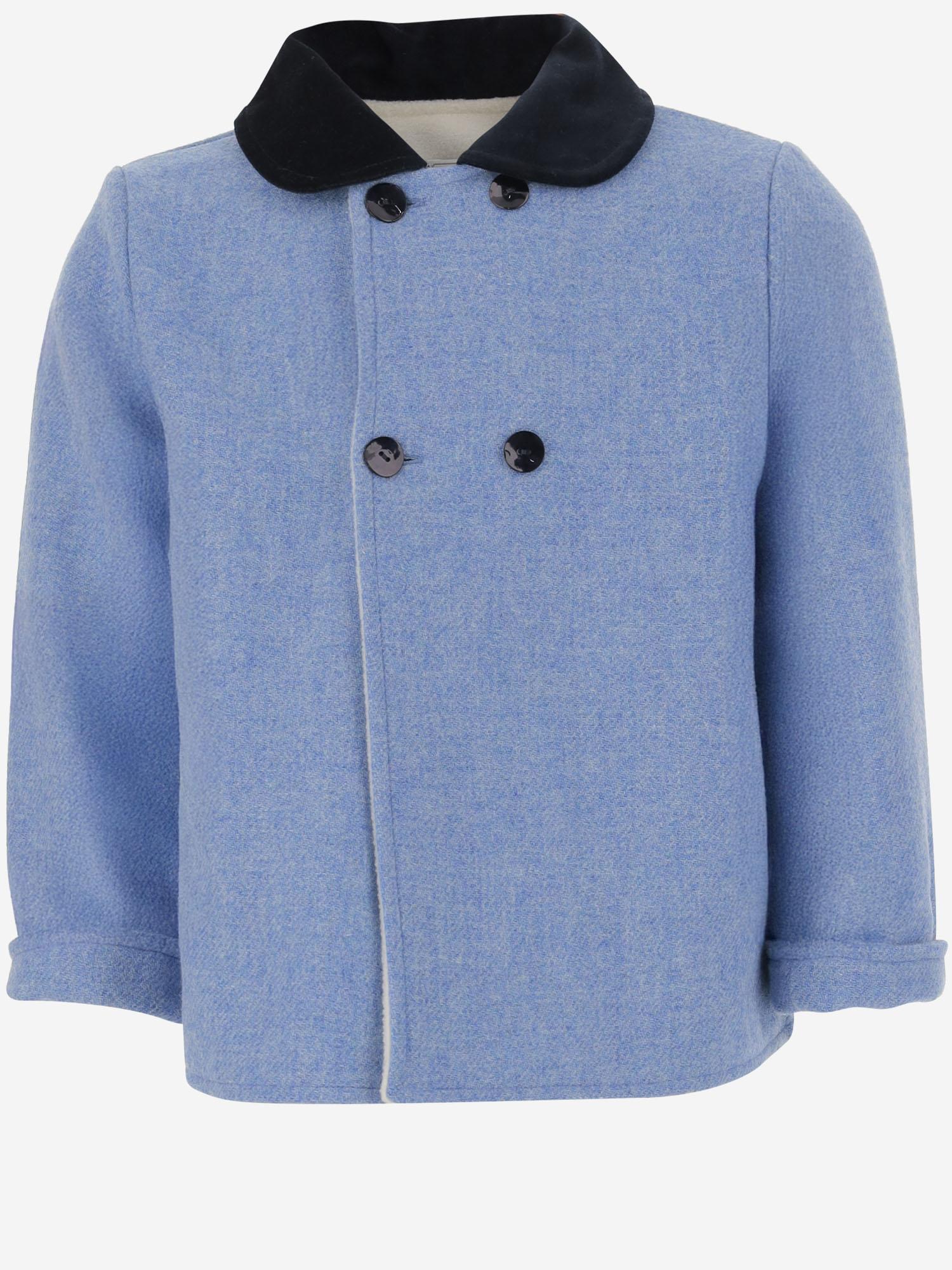 CAPPOTTO IN LANA LUCERNACOLLO 129 NICOLETTA FANNA KIDS