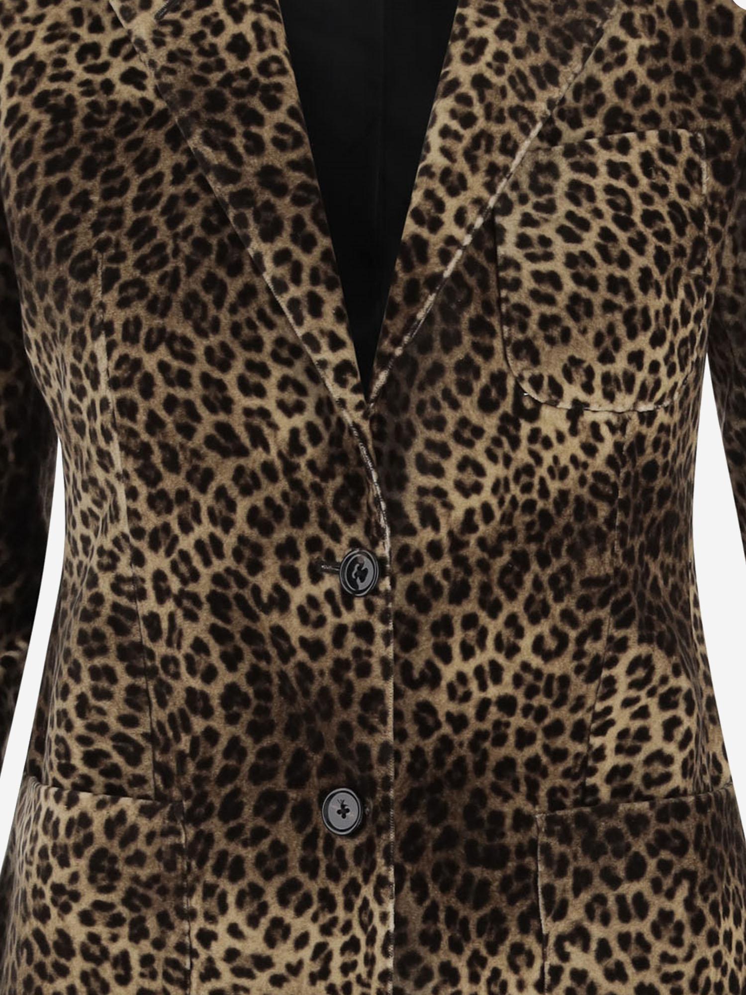 GIACCA IN CUPRO CON MOTIVO LEOPADRATA JPARIGI12L 800012M1280 TAGLIATORE