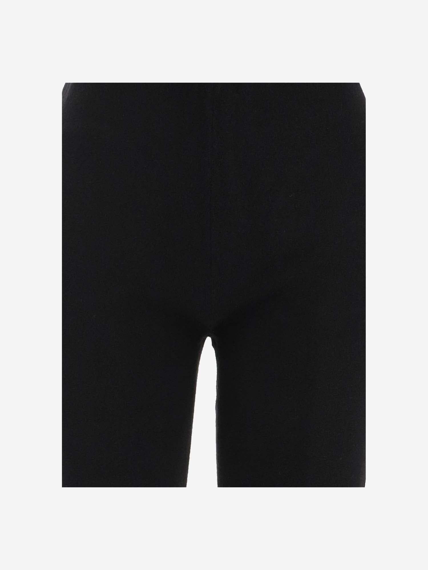 LEGGINGS A VITA ALTA IN CASHMERE 765442 YALL21000 SAINT LAURENT
