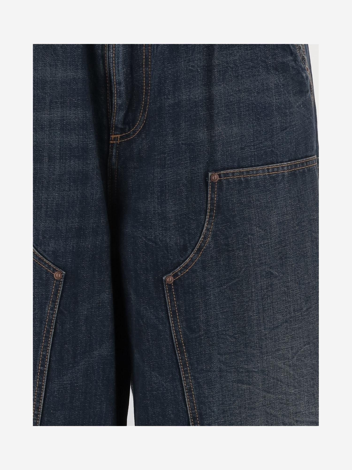 JEANS IN DENIM DI COTONE S67KA0077 M30037961 MAISON MARGIELA