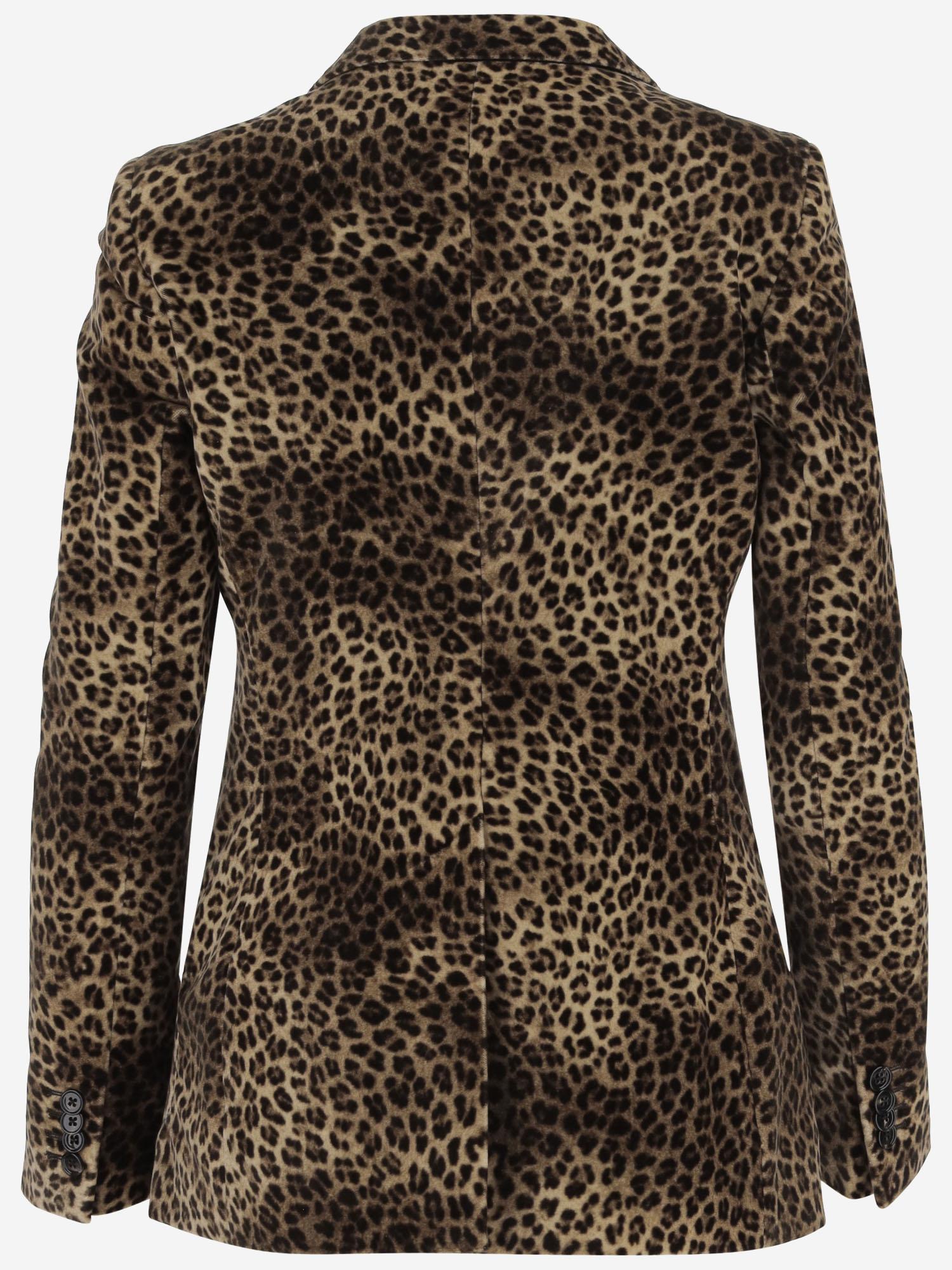 GIACCA IN CUPRO CON MOTIVO LEOPADRATA JPARIGI12L 800012M1280 TAGLIATORE