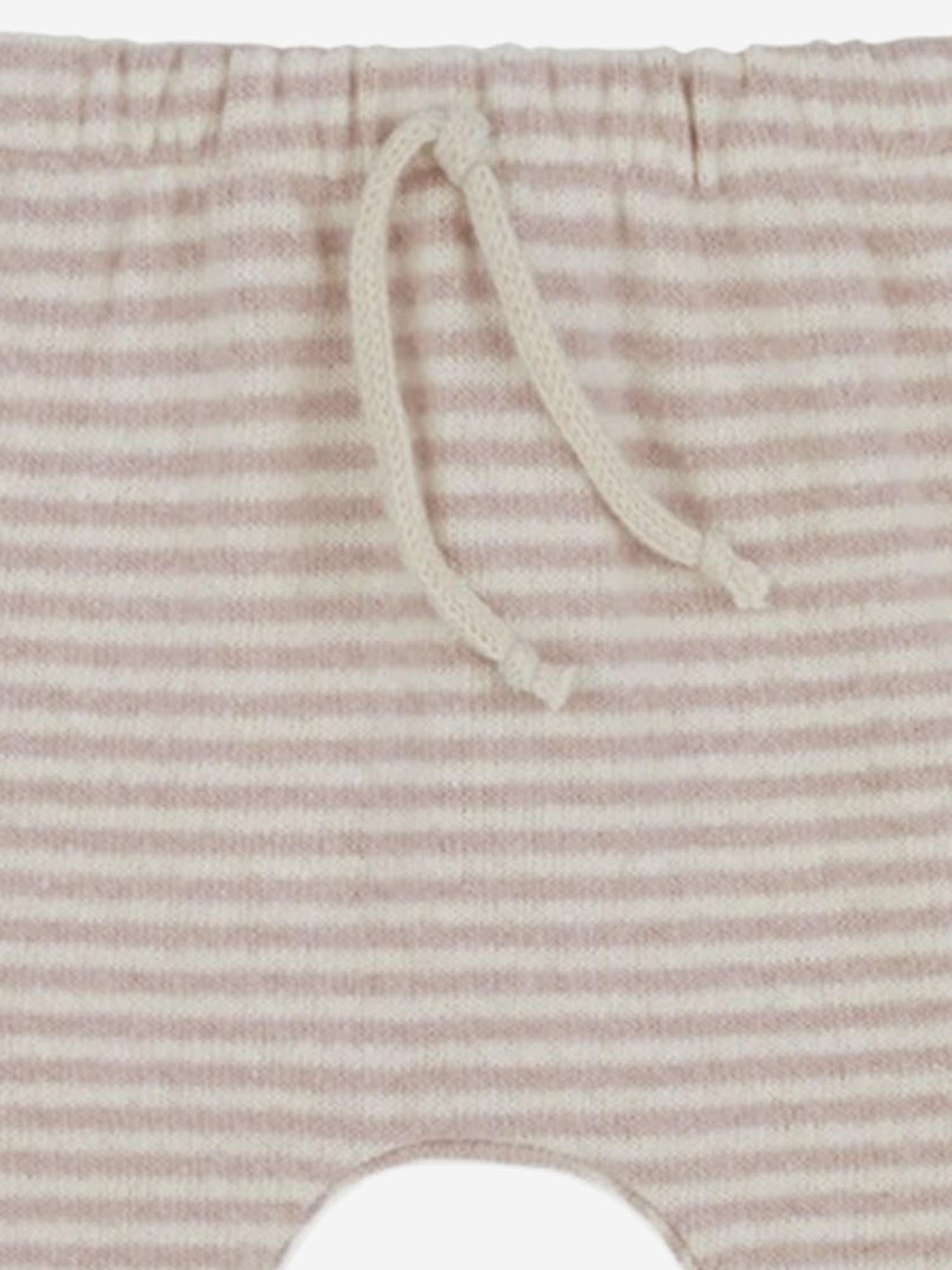 Pantaloni Vicens con motivo a righe 25W050 NUDE 1+ IN THE FAMILY KIDS
