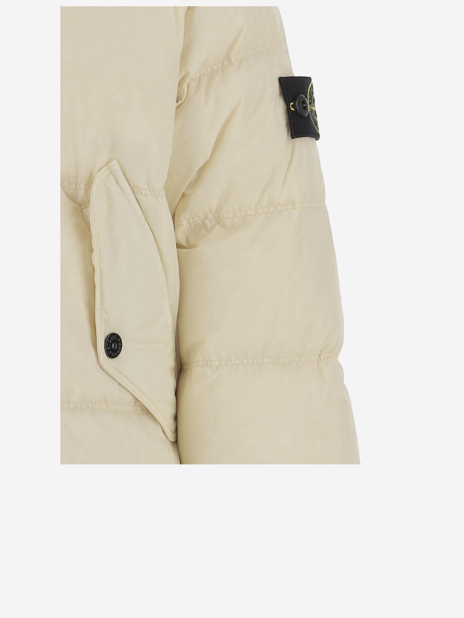 PIUMINO IMBOTTITO IN NYLON 4100005 S0A23V0093 STONE ISLAND KIDS
