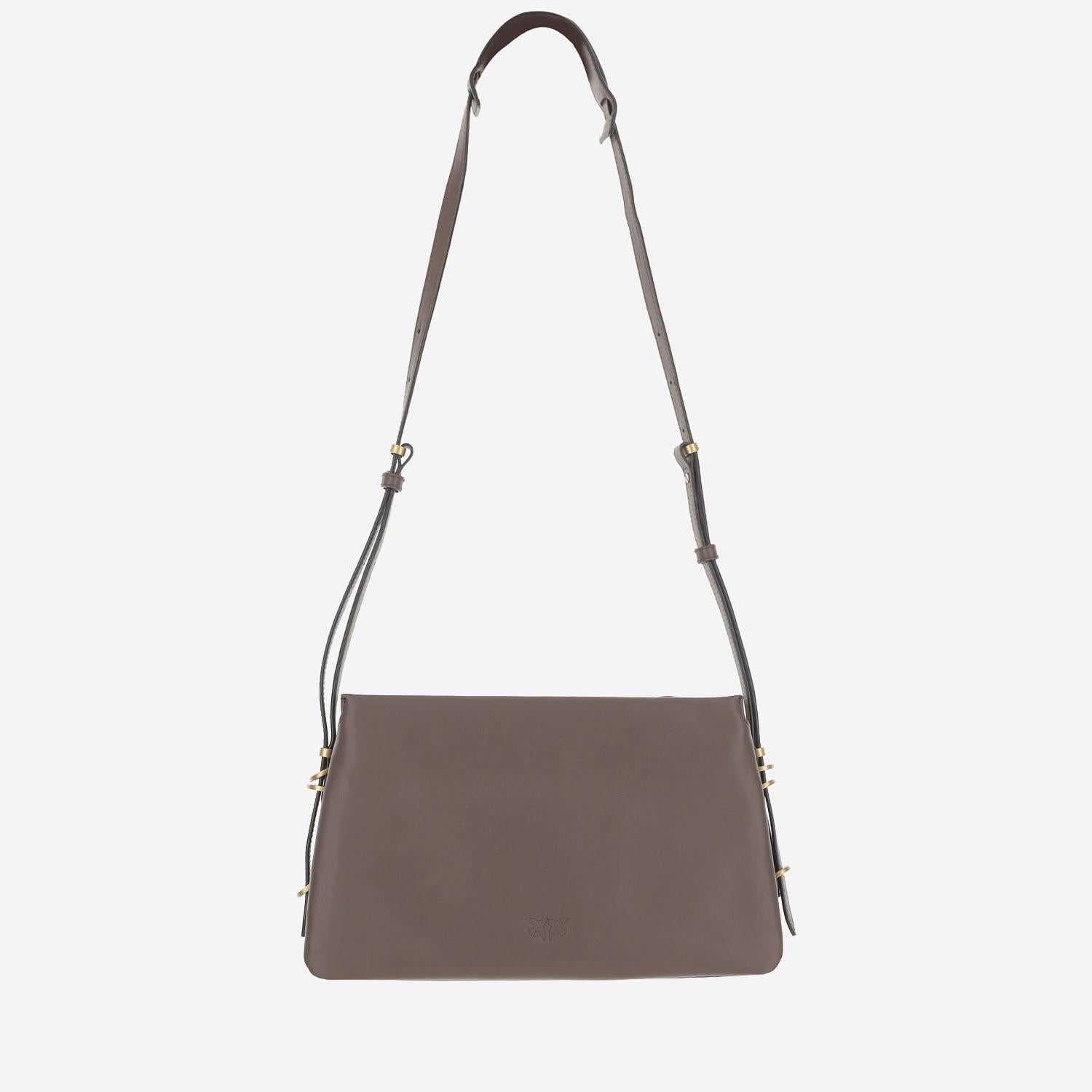 BORSA A TRACOLLA IN PELLE 105161 A0QOL74Q PINKO