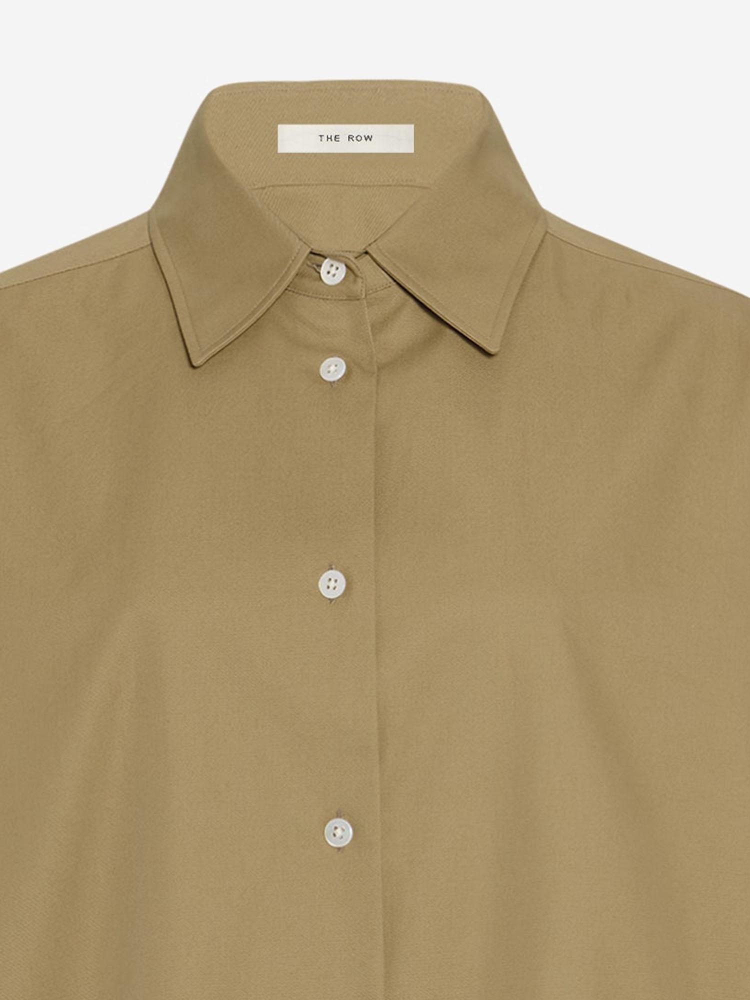 CAMICIA TANSY IN COTONE E CASHMERE 9055W3670 BEI THE ROW