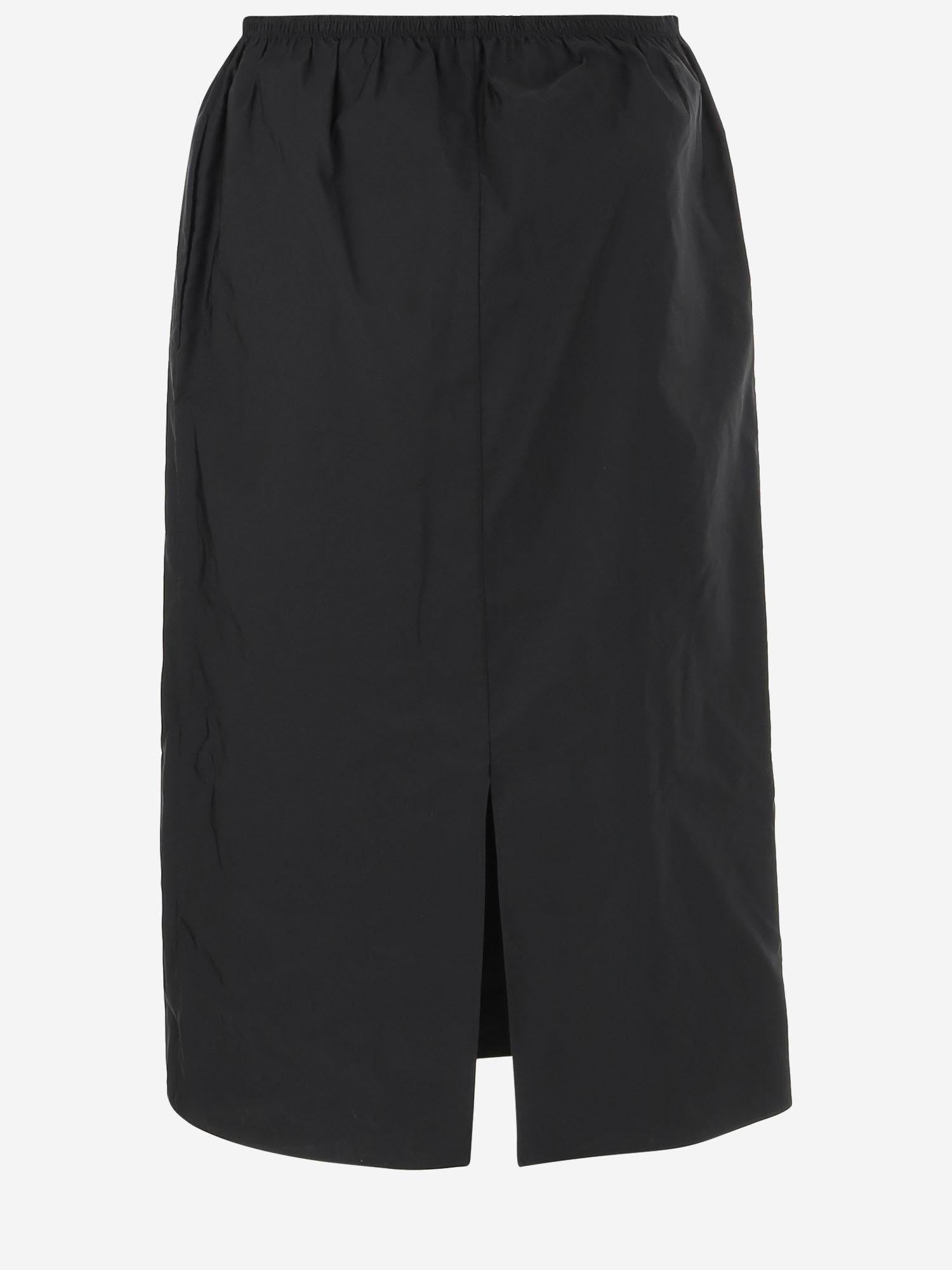 GONNA IN MISTO SETA 6252K21111 DEEPBLACK CARVEN