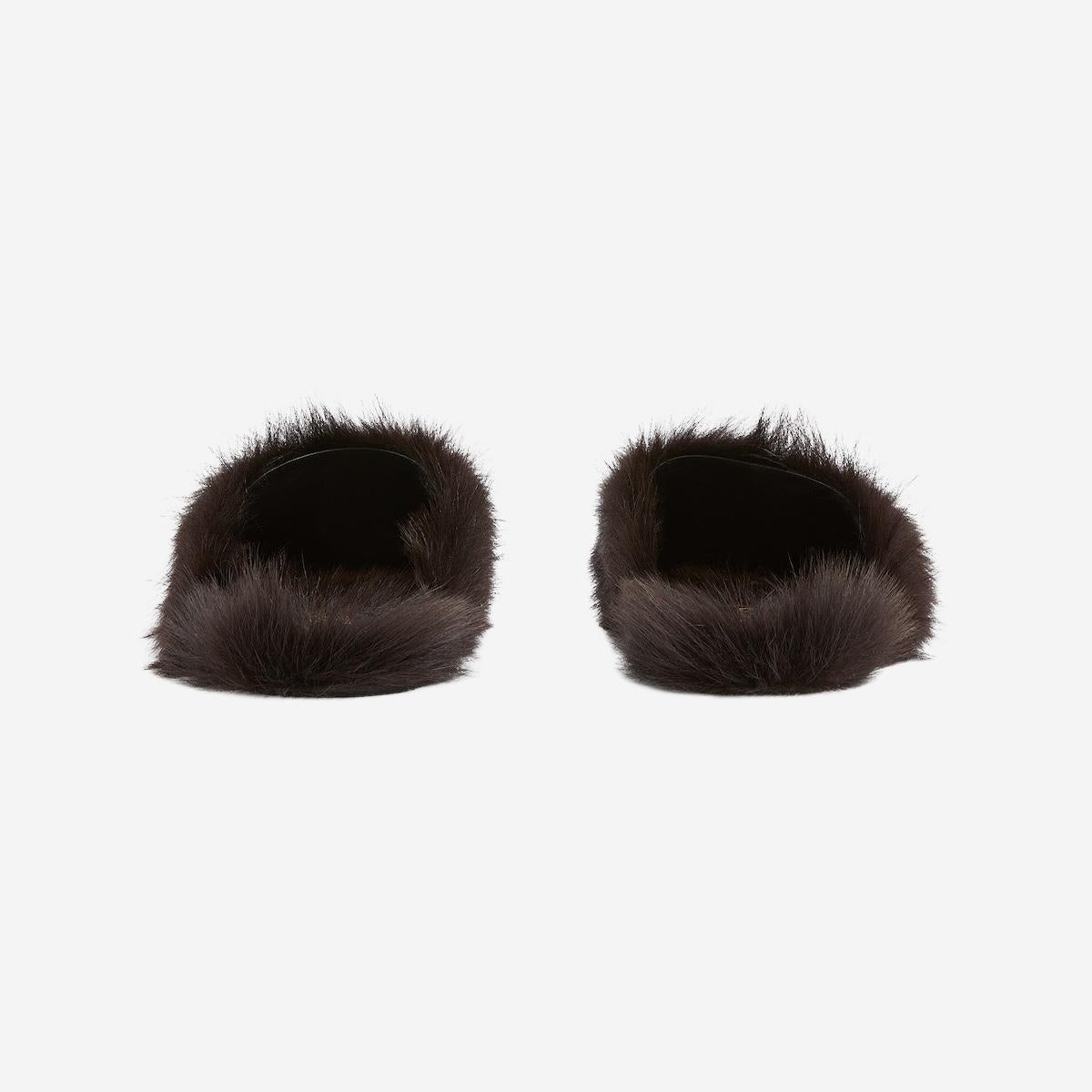 SABOT CON MORSETTO IN SHEARLING 850378 AAFPY2047 GUCCI