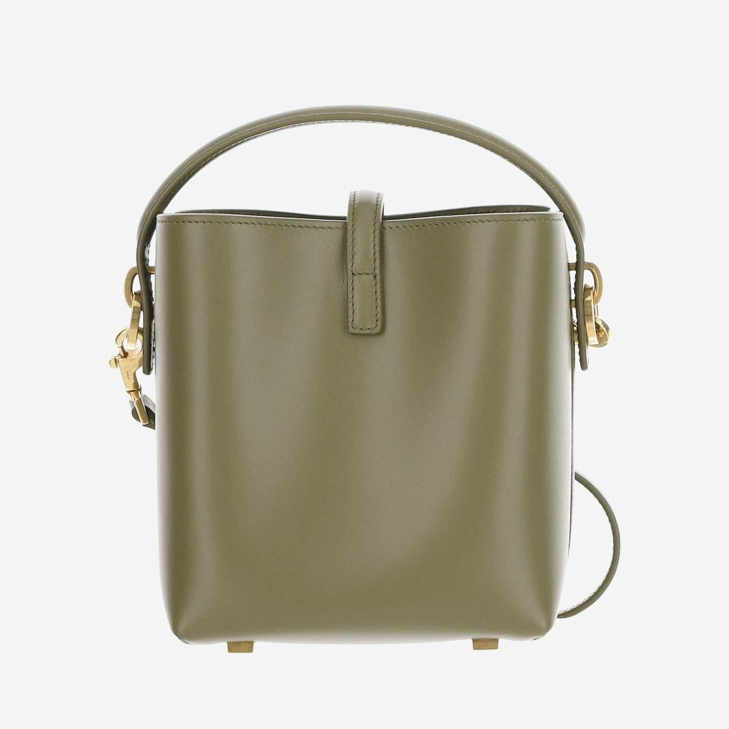 BORSA LE 37 MINI IN PELLE LUCIDA 765870 2R20W3360 SAINT LAURENT