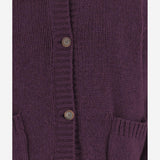 CARDIGAN IN CASHMERE 310925 BORDEAUX MAGDA BUTRYM