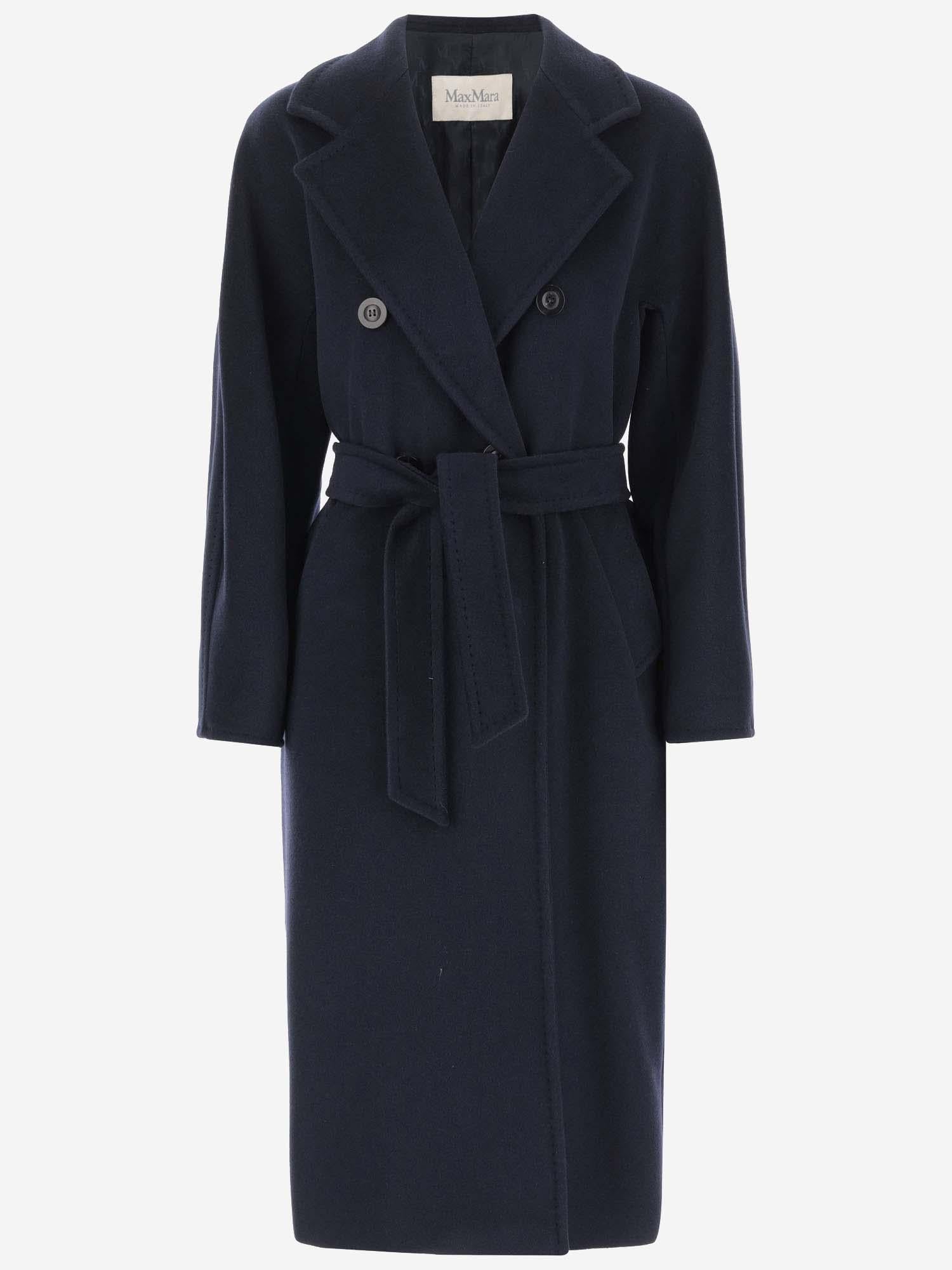 CAPPOTTO LUNGO DOPPIOPETTO IN LANA E CASHMERE MADAME 005 MAX MARA