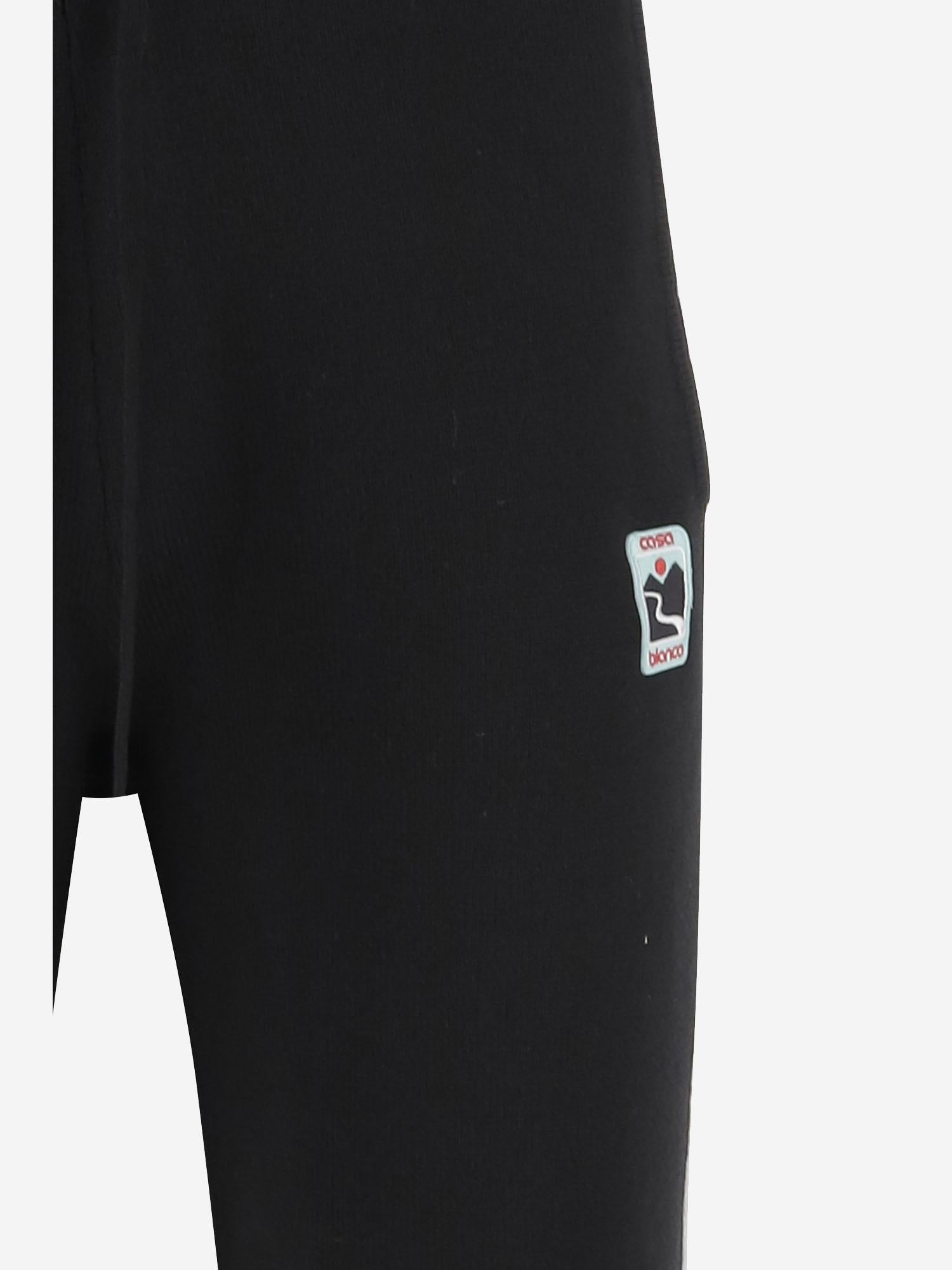 PANTALONI IN LANA MERINO MPF25KW1012 01 CASABLANCA