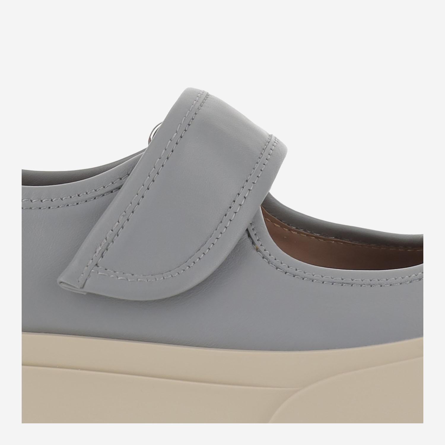 SNEAKERS MARY JANE IN PELLE SNZW003120 P722600N34 MARNI