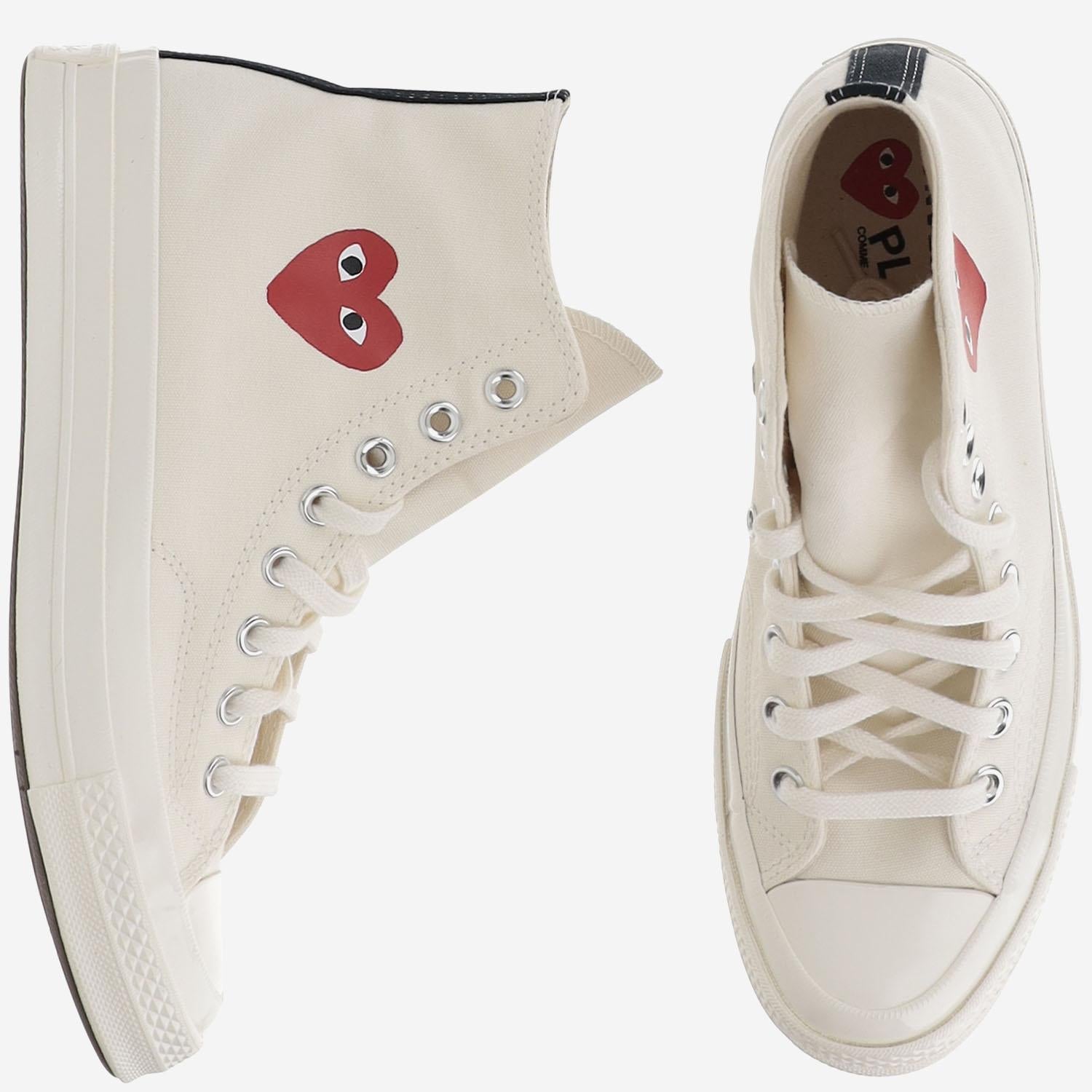 SNEAKERS COMME DES GARÇONS X CONVERSE IN TELA AZK129001 2 COMME DES GARCONS