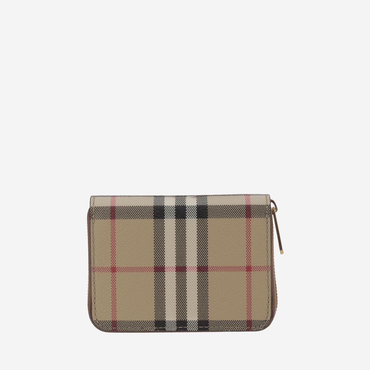 Portafoglio Check 8109810 VNTG CHK/BRIAR BROWN BURBERRY