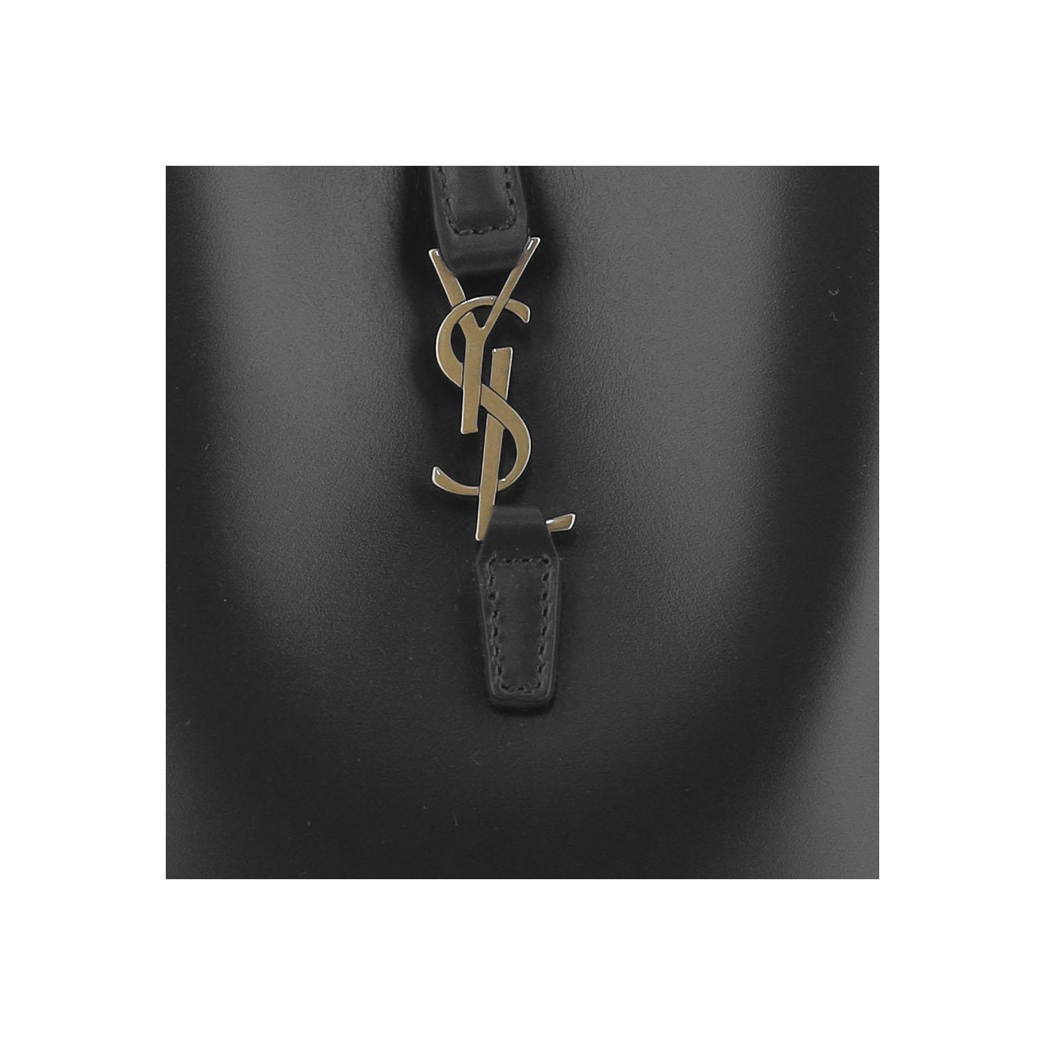 BORSA LE 37 MINI IN PELLE LUCIDA 765870 2R20W1000 SAINT LAURENT