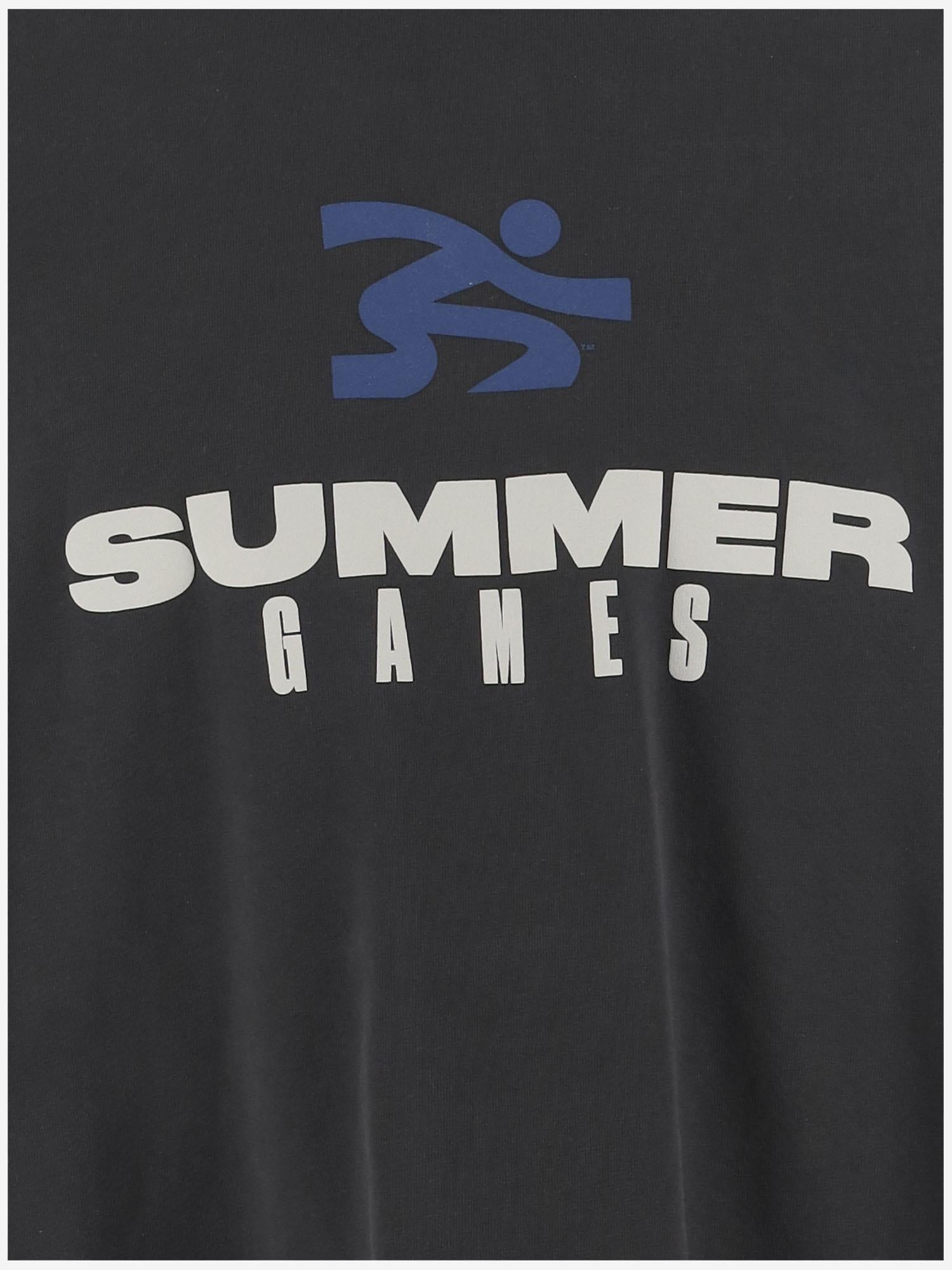 FELPA IN COTONE CON LOGO SG2510109 JETBLACK SUMMER GAMES