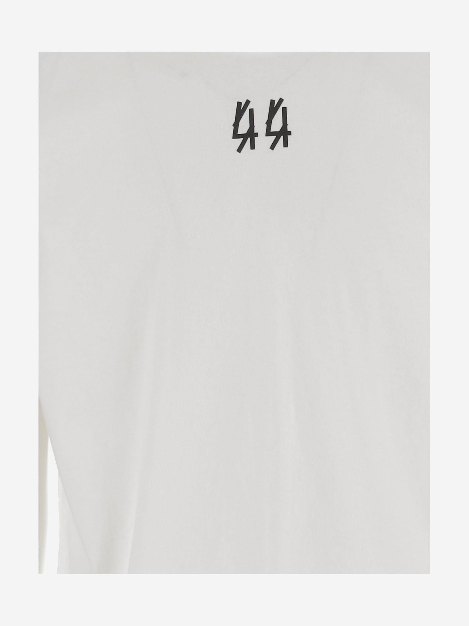 T-SHIRT IN COTONE CON STAMPA B0030556 FA582P673 44 LABEL GROUP