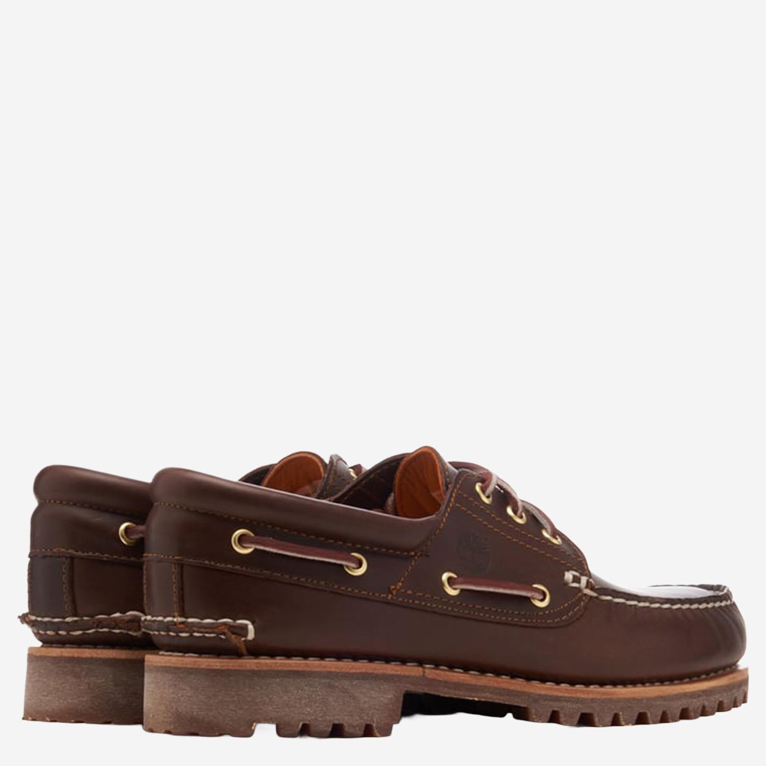 MOCASSINI AUTHENTIC 3-EYE IN PELLE TB030003 2141 TIMBERLAND